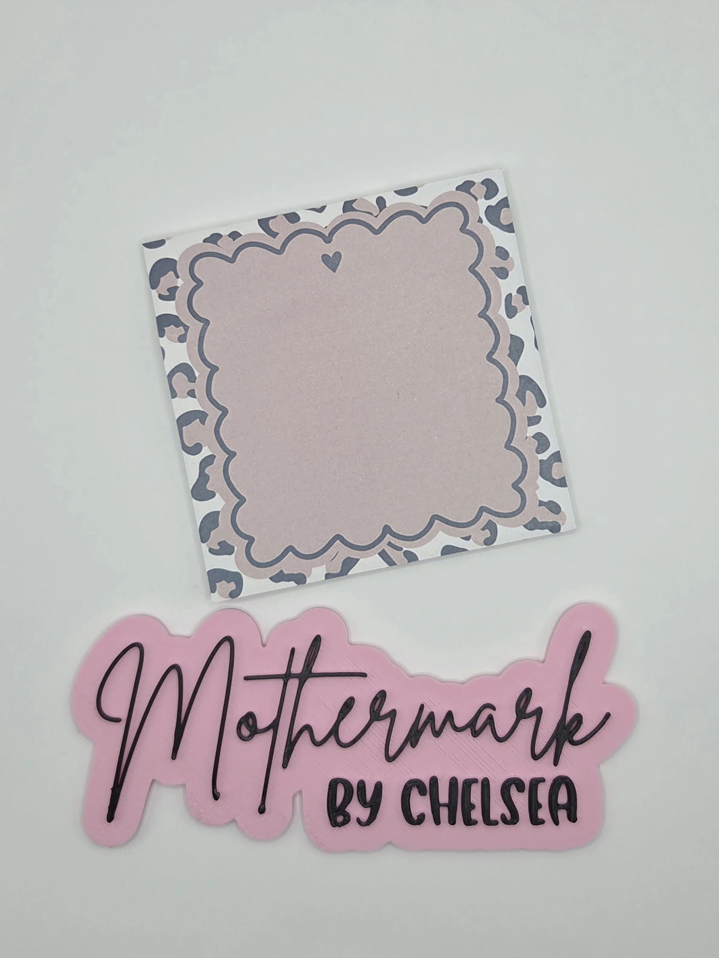 Leopard Print Sticky Note