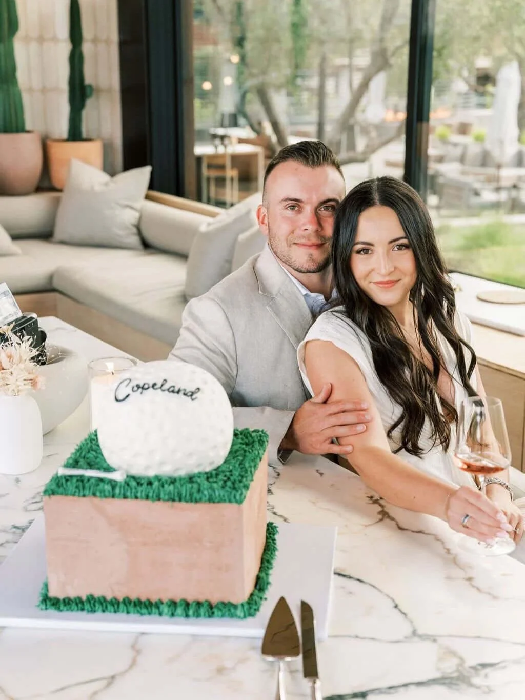Cuties, with a hole in one location ⛳️ 
.
.
COORDINATION &amp; DESIGN: @zestitup
VENUE: @bookervineyard
PHOTO: @elliekoleen
CAKE: @justbakedpaso
CATERING: @torricella_catering