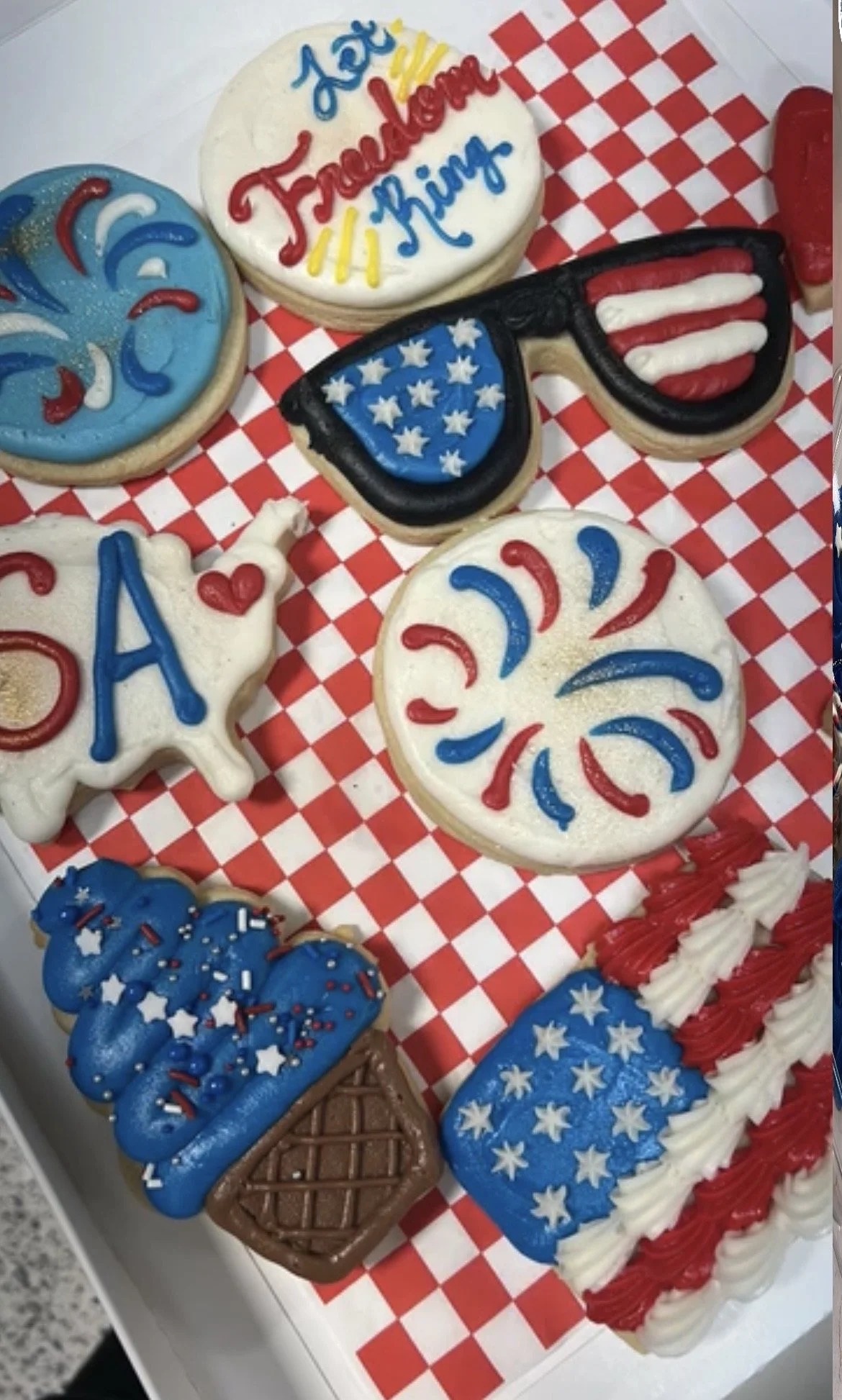 Iced Cookies