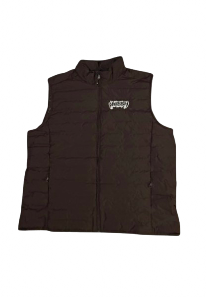 Brown Puffy Vest