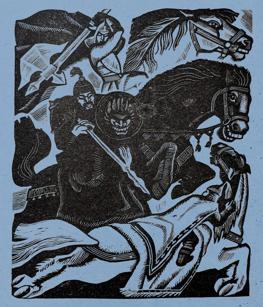 Preserving the Epic of Jangar: The Enduring Power of Linocut Art in Kalmyk Storytelling