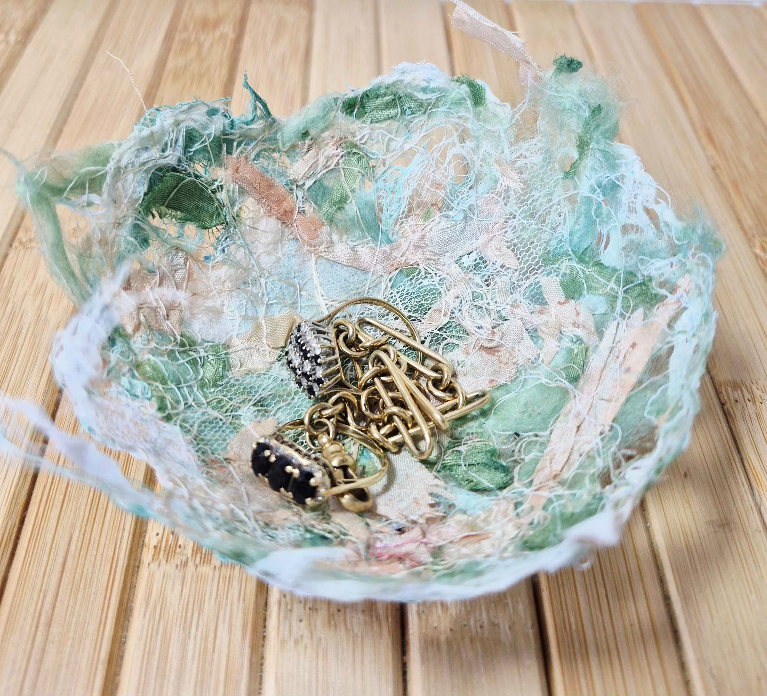 Eco-Chic Fabric Bowl