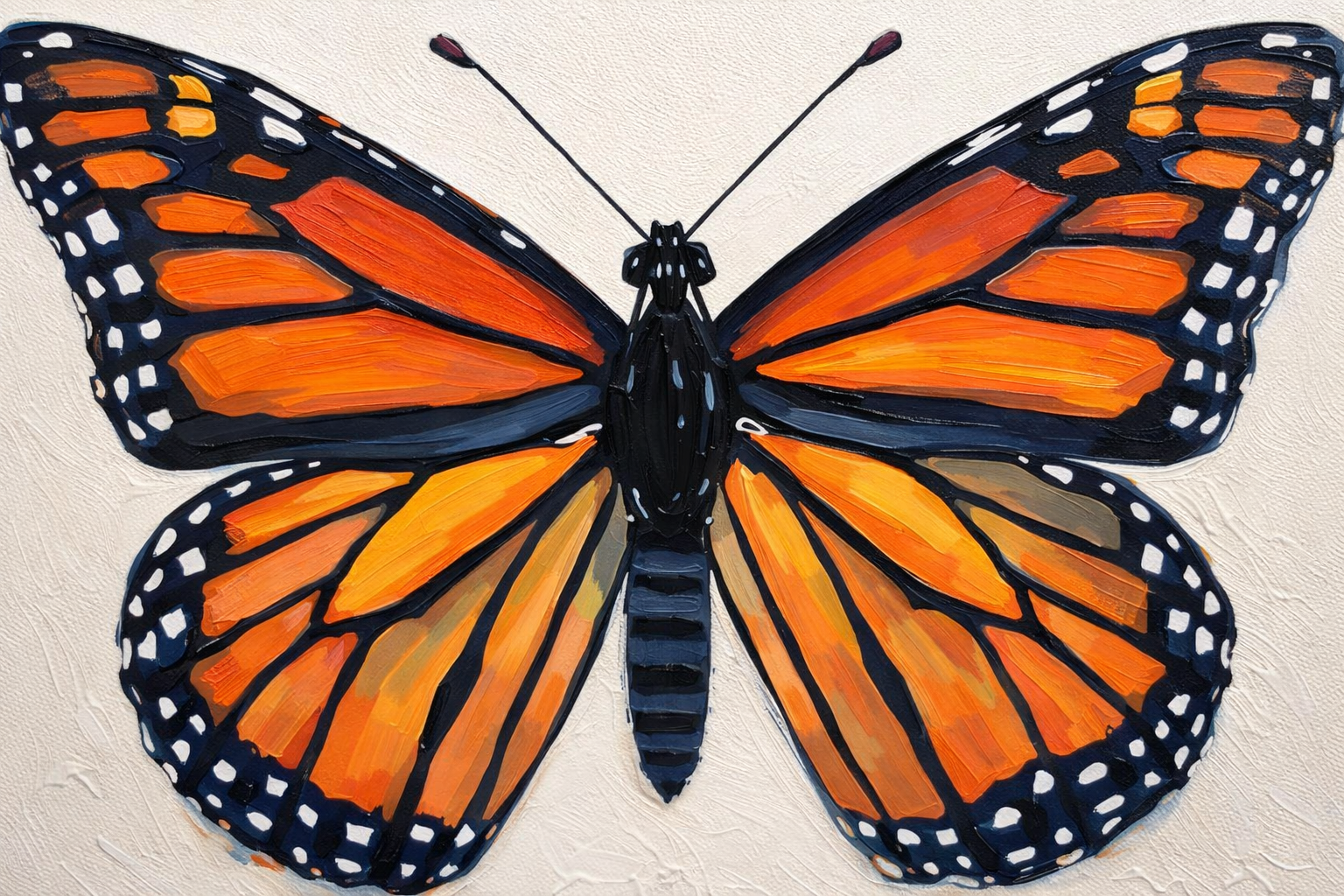 Monarch Butterfly Paint Kit