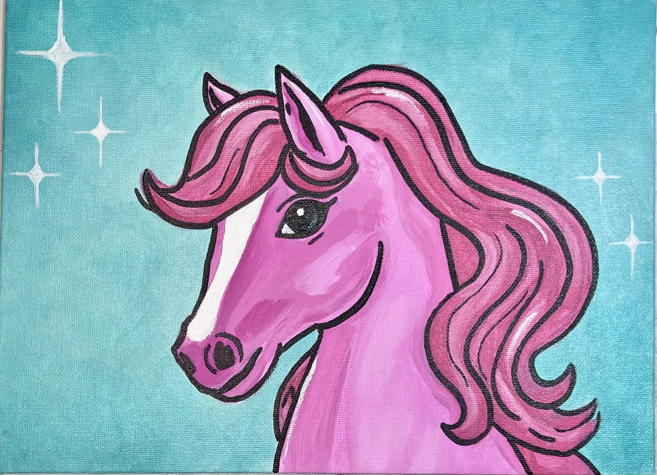 Pink Pony Paint Kit