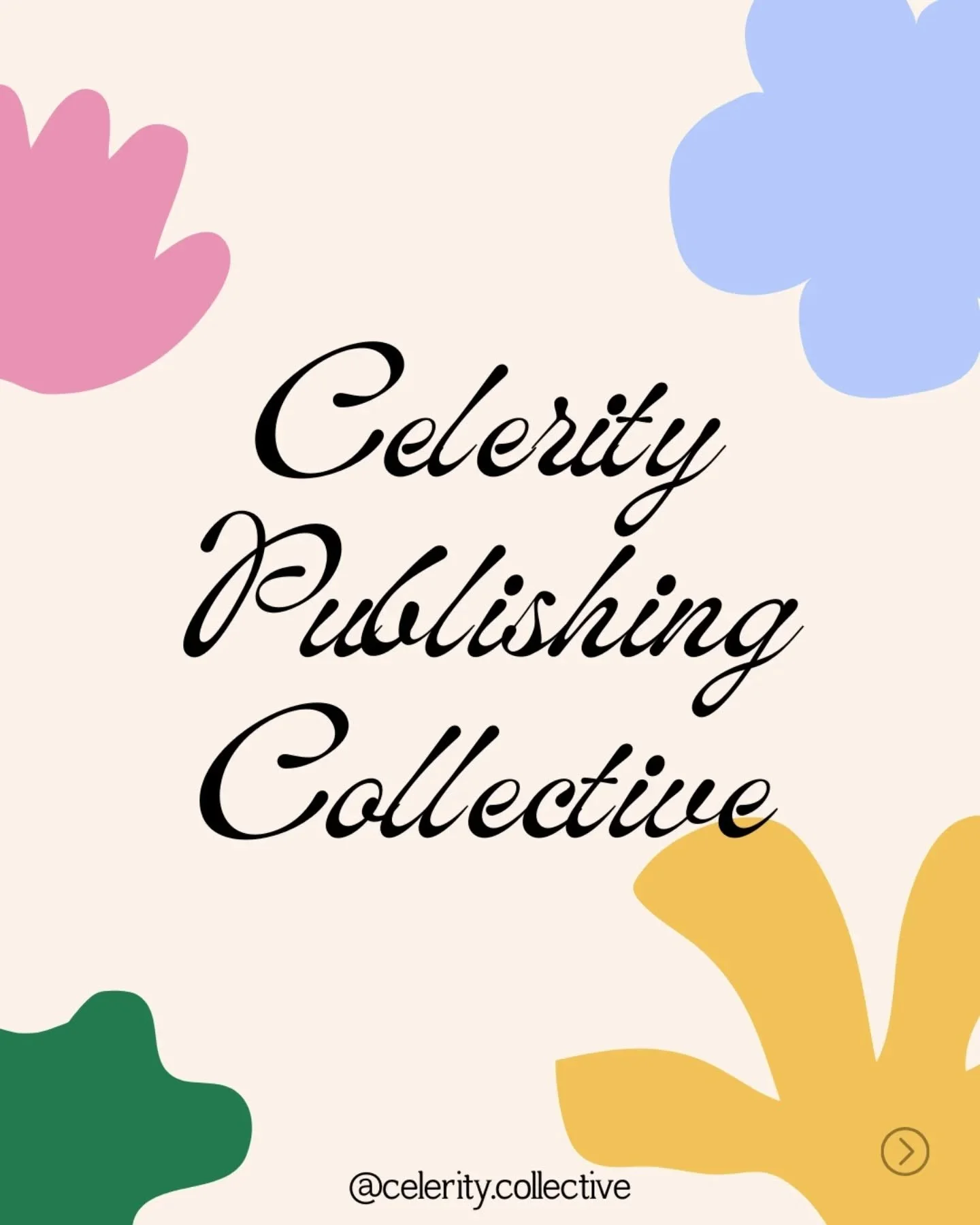 Come meet Celerity and learn about the organization! 🏳️&zwj;🌈🏳️&zwj;⚧️ We're excited to help on your self-publishing journey ✍️

Want to stay up to date on the Collective? Sign up for the newsletter - link in bio 🔗

501(c)(3) status is in process
