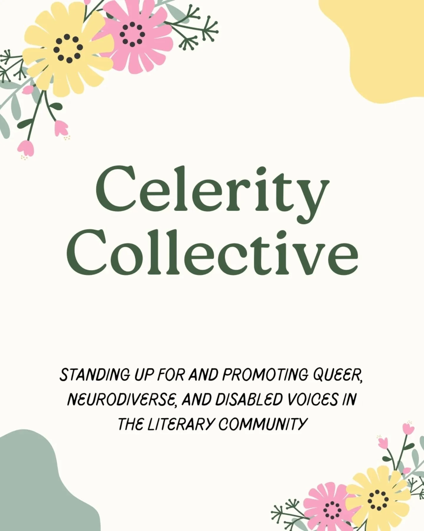 Welcome to the rebrand 🎉 Celerity Publishing Collective is now Celerity Collective. 

After some confusion regarding the "publishing" in the original name, we've decided to remove it from our branding. Celerity is not a publisher, but a co