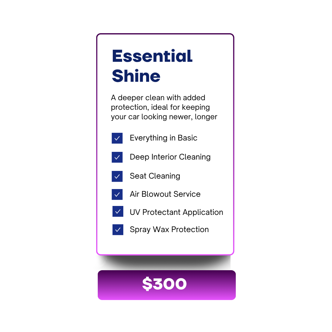 exotic-sport-essential-shine-price-card