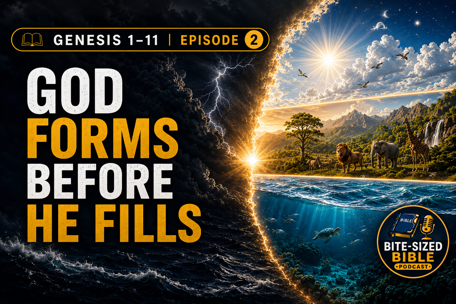 Episode #2 - God Forms Before He Fills