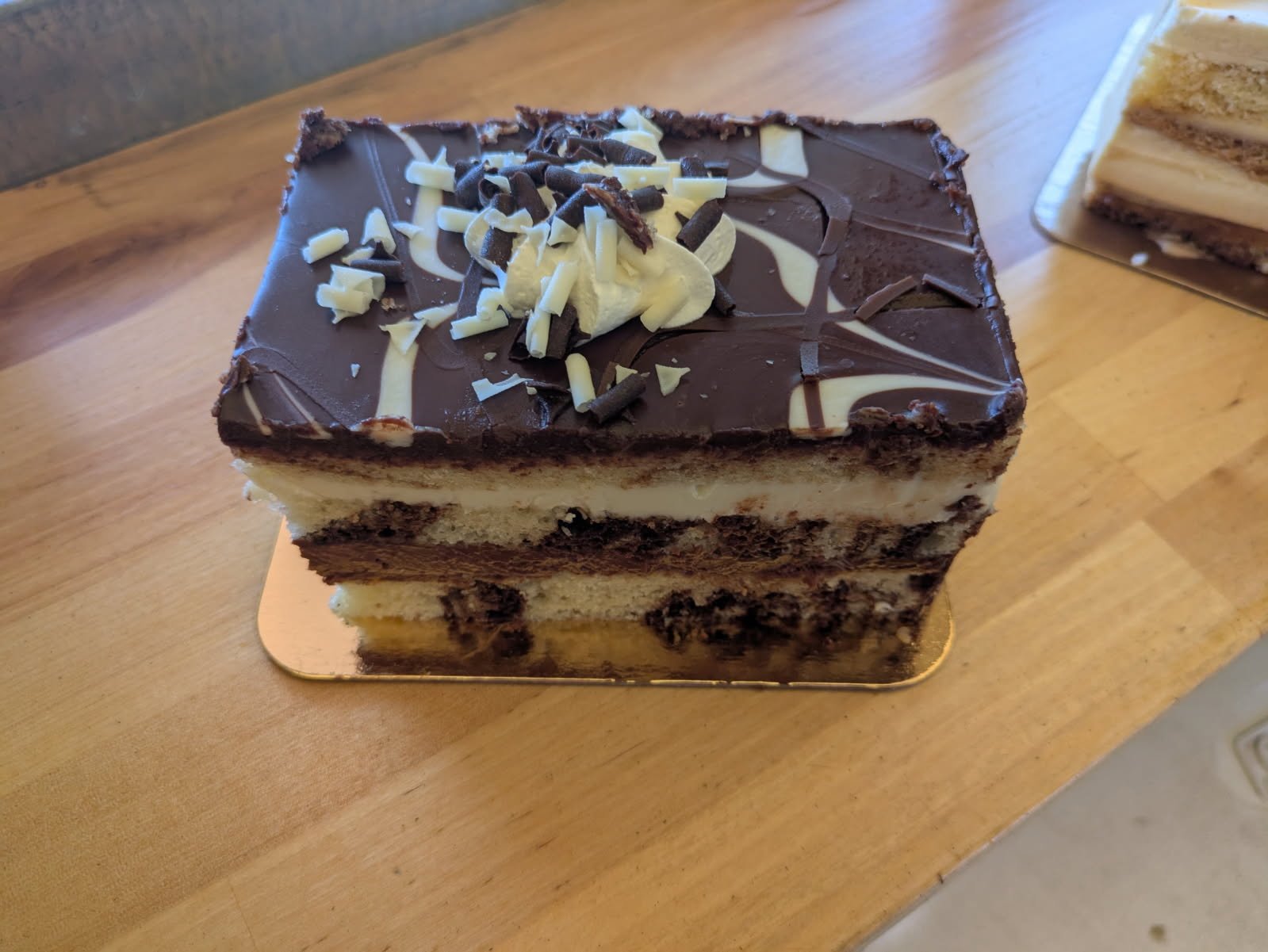 Decadent Chocolate Vanilla Layer Cake