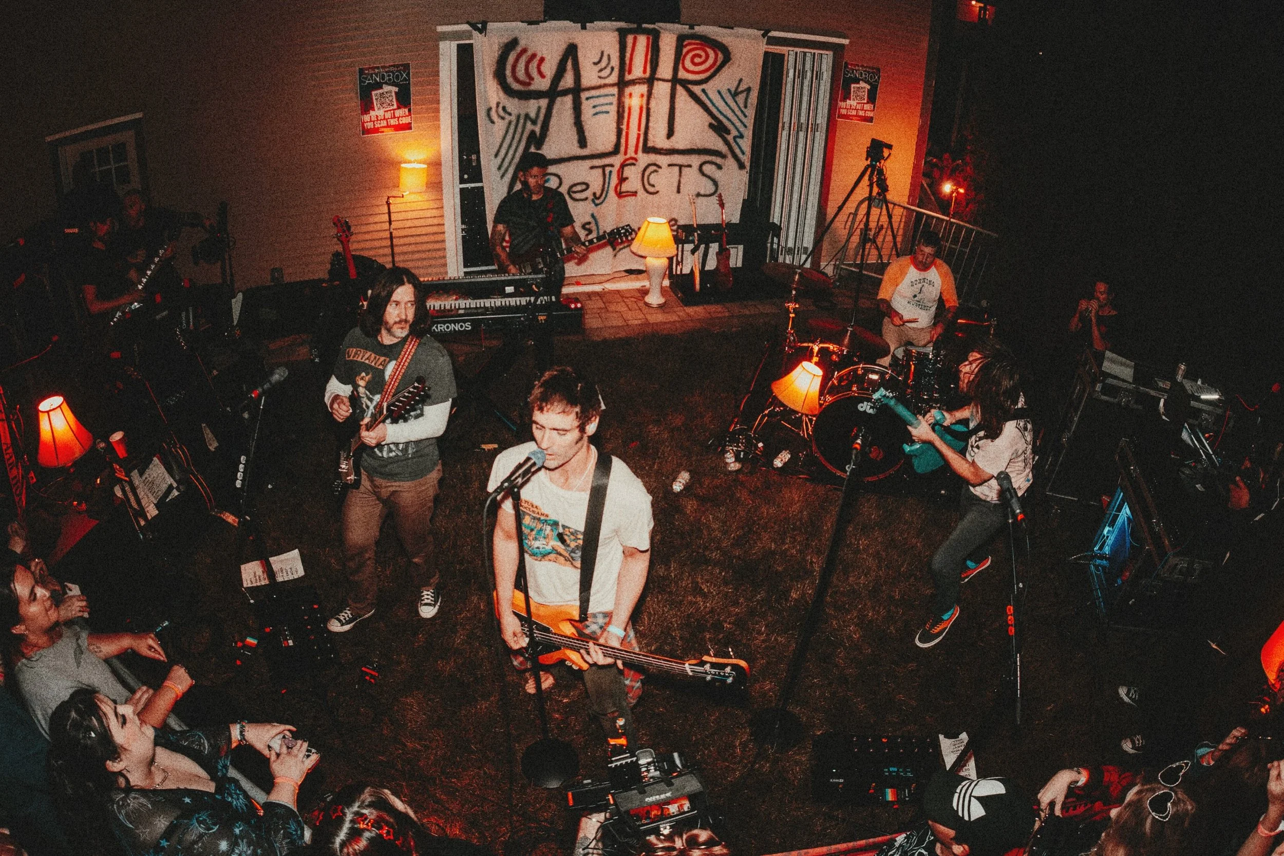 All American Rejects on the first stop of their House party Tour!✨🚌 Spokane, Wa. Where will the next one be? 👀