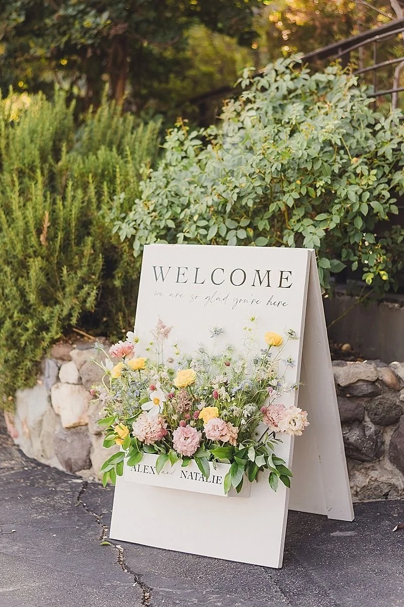 Welcome Flower Box