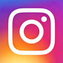 Instagram logo with gradient colors