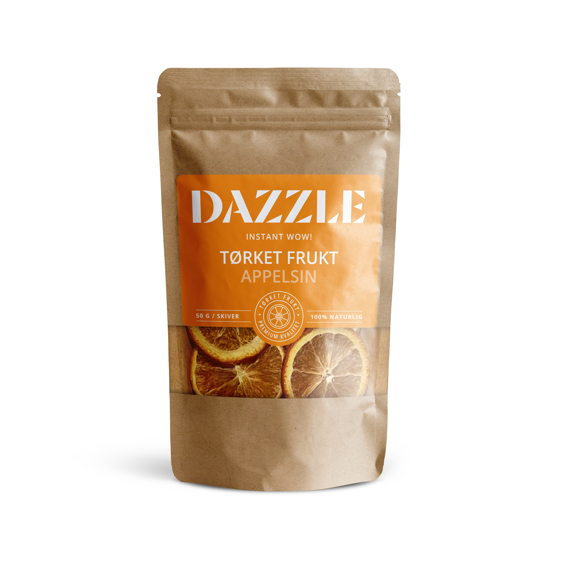 Tørkede appelsinskiver