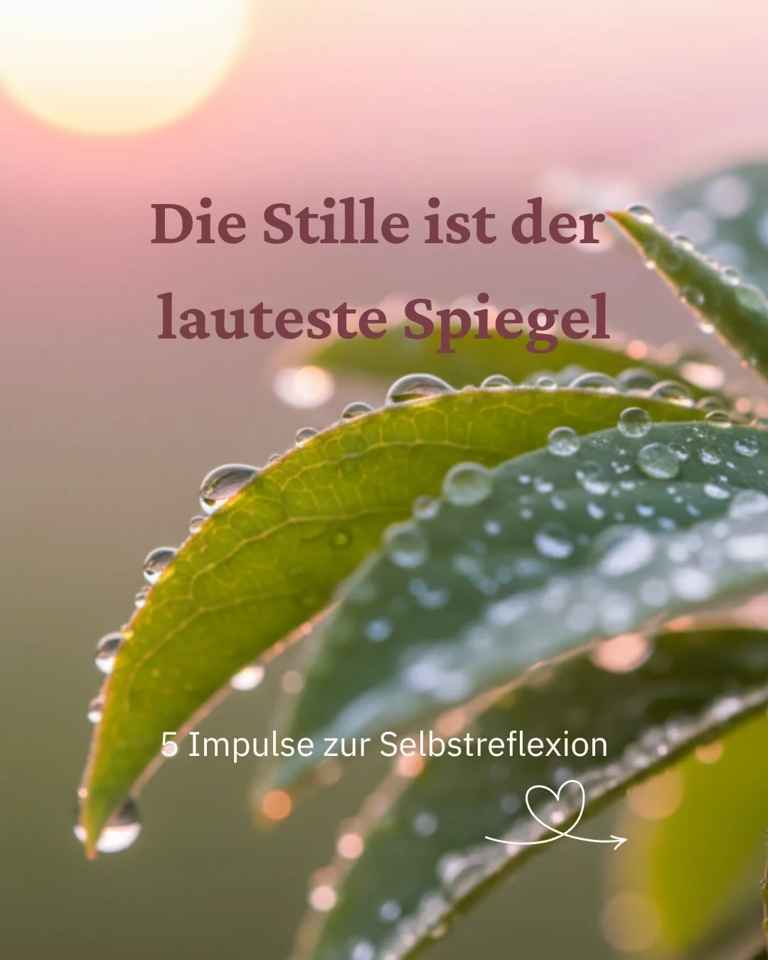 Stille ist kein R&uuml;ckzug.
Sie ist Begegnung.
Mit dir selbst. ✨

Bist du bereit, hinzuh&ouml;ren?
#stillekraft #innerewahrheit #slowdown #freiheitsgef&uuml;hl
