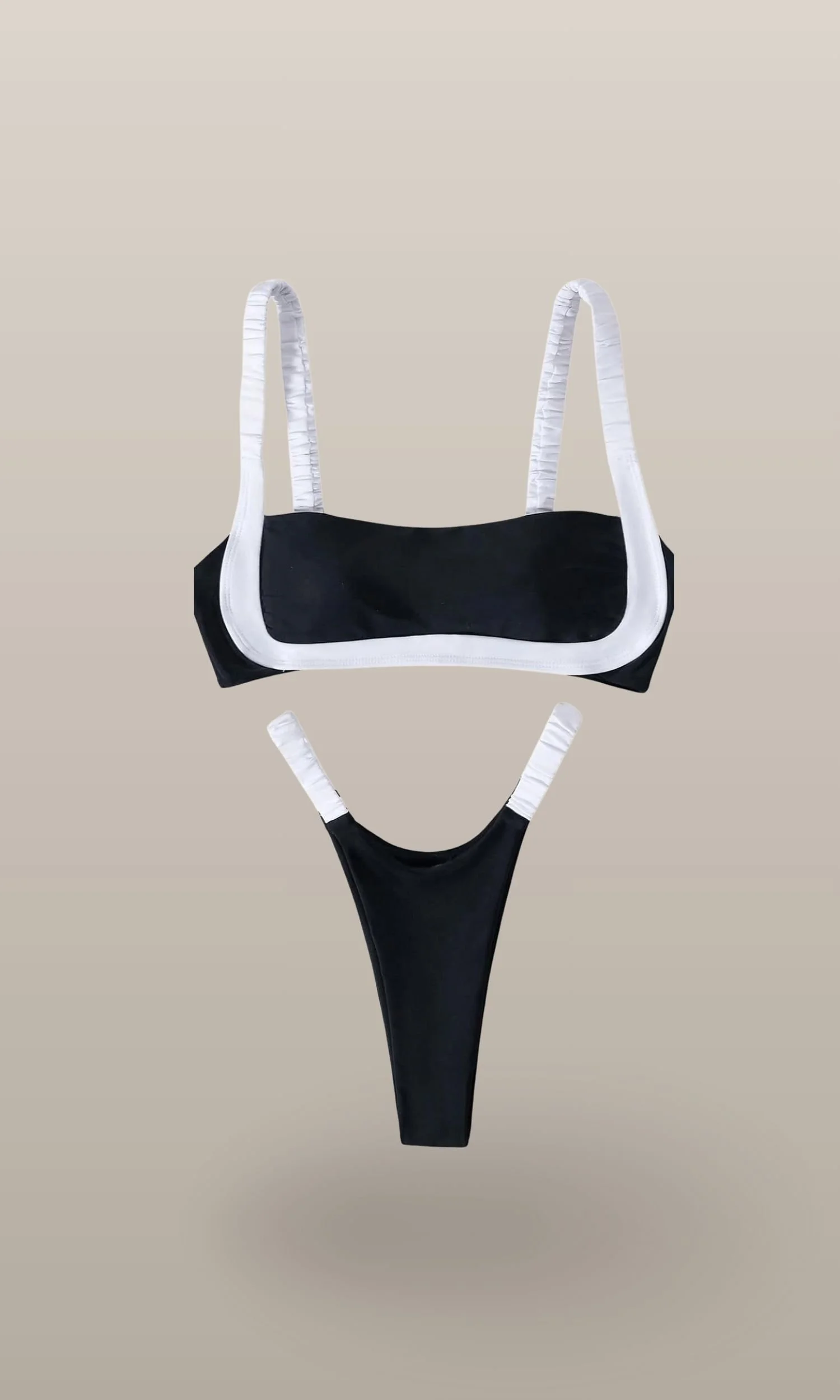 Mí Vida | Luxury Color Block Two-Piece Swimwear
