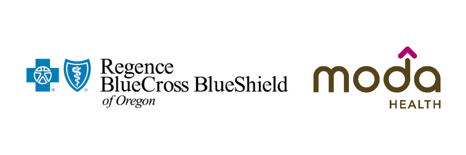 Logo of the Oregon Blue Cross Blue Shield and Moda Health