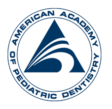 Logo of the American Academy of Pediatric Dentistry with a stylized sailboat design.