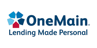 OneMain Financial logo with tagline 'Lending Made Personal'