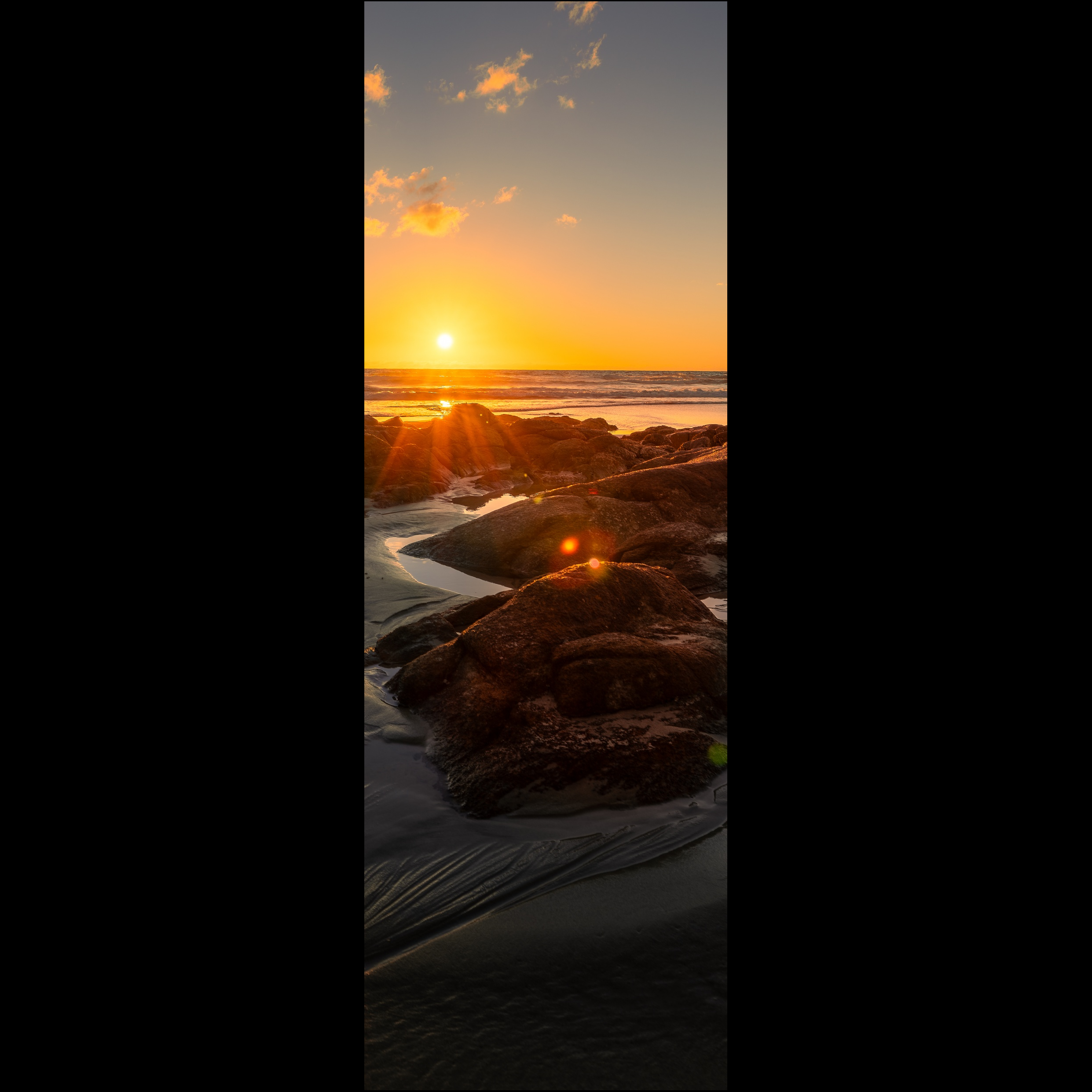 First Bay Awakening (Vertical Panoramic)