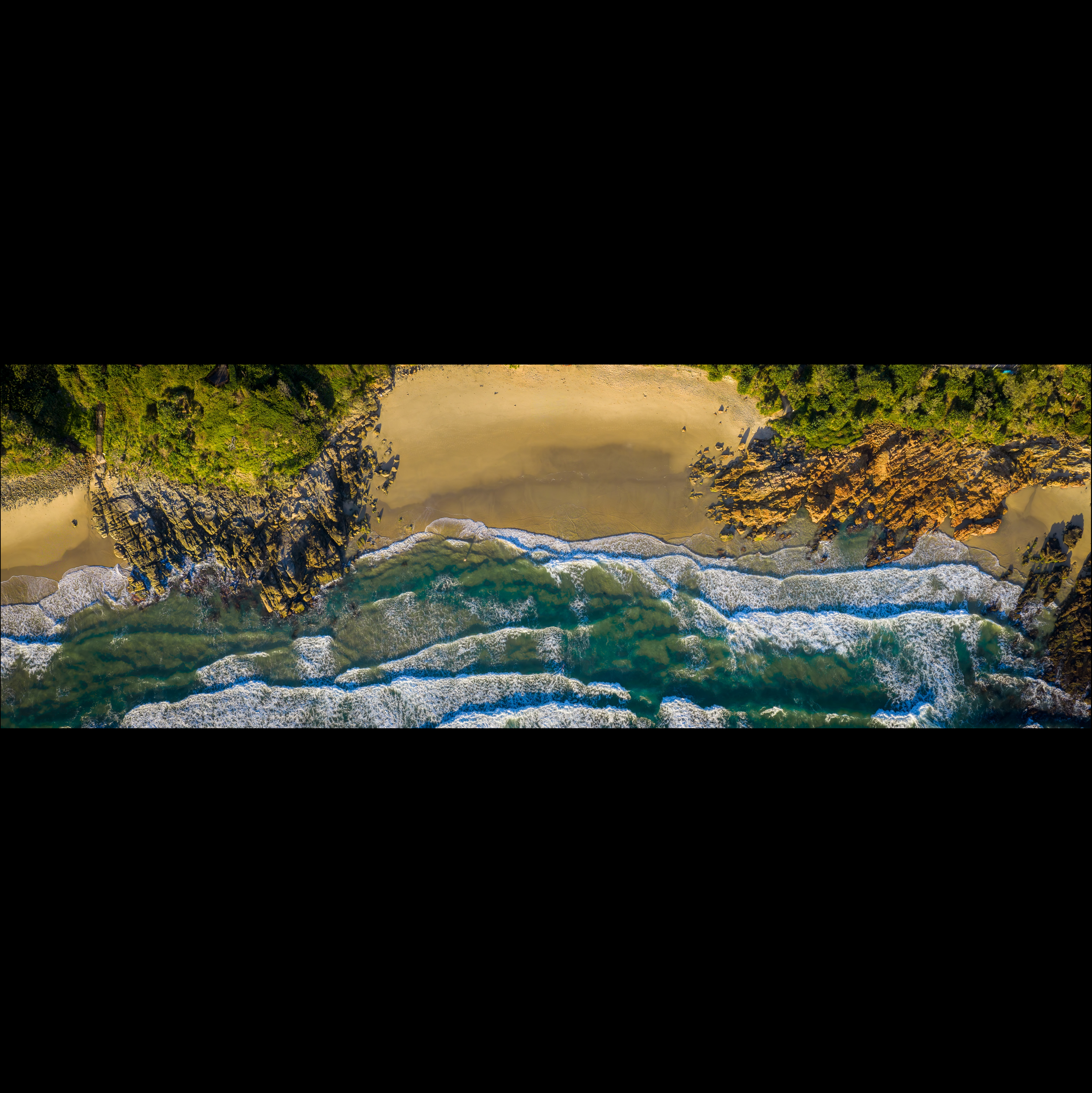 Coolum Coast Unfolding (Panoramic)