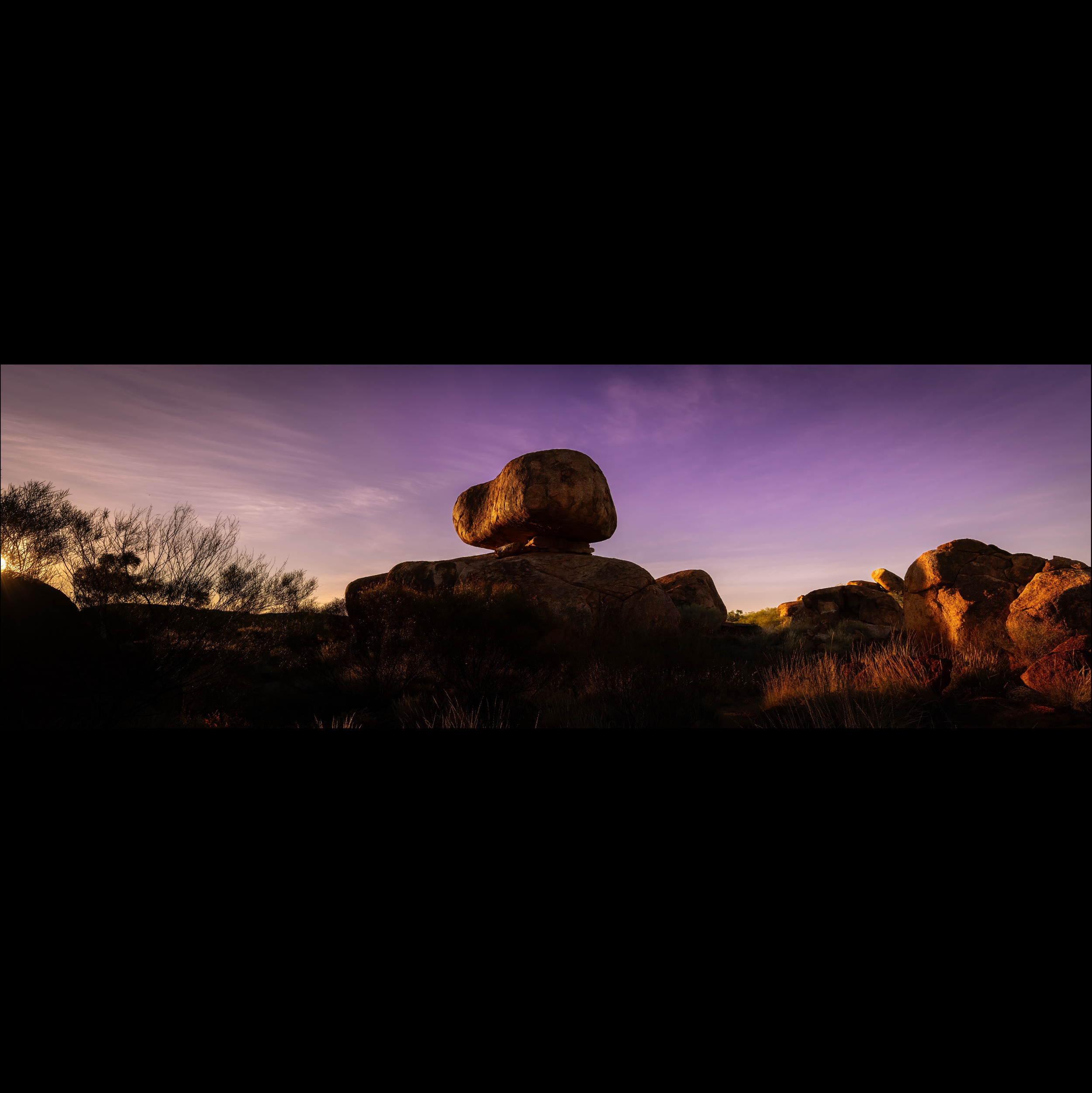 The Outback’s Perched Giant (Panoramic)