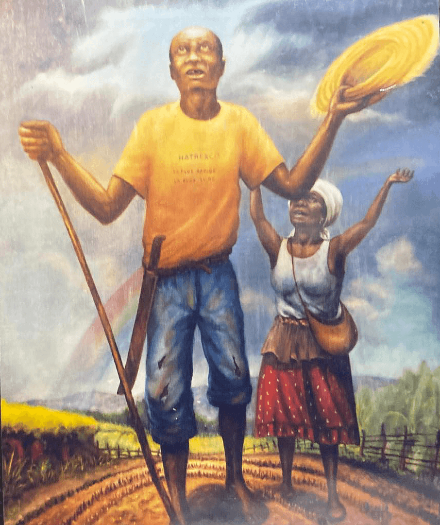 Thanks God (Acrylic on Canvas)