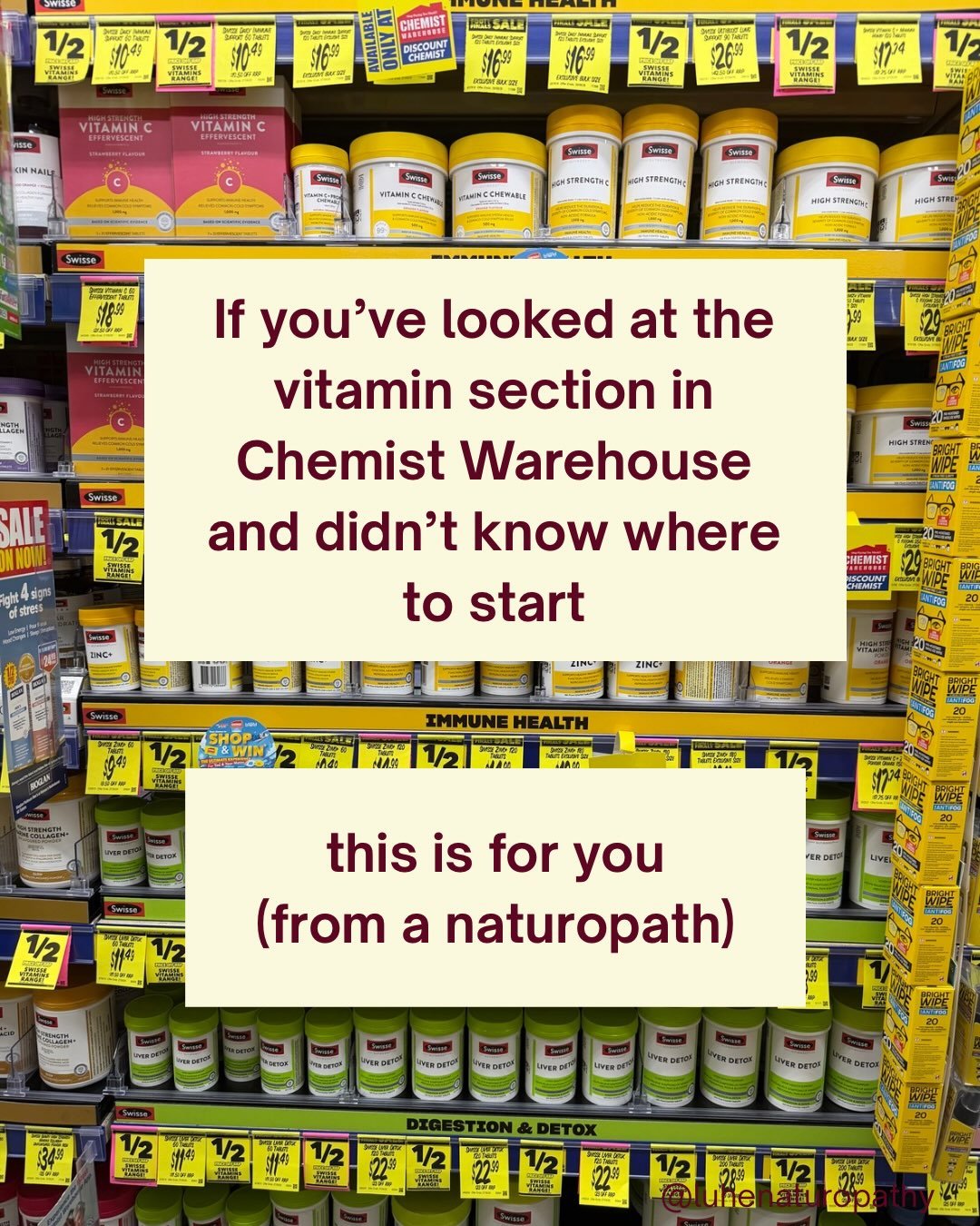 It&rsquo;s insane out there. 

So many yellow tickets (the universal &lsquo;it&rsquo;s on sale&rsquo; colour) 

So many brands and products trying to buy your money! 

But if you don&rsquo;t know what you&rsquo;re looking for, you may as well tip the