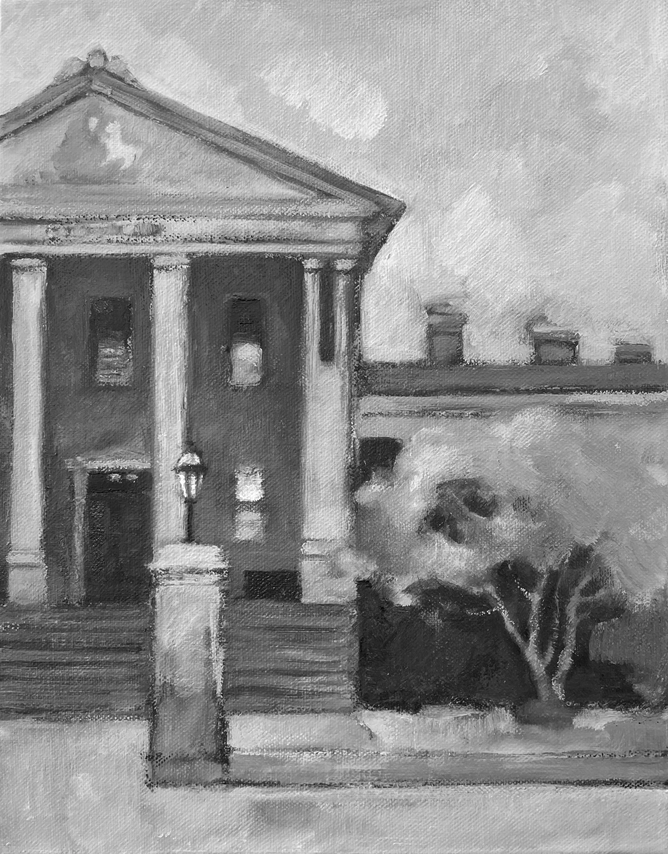 Original painting of Orange District Court