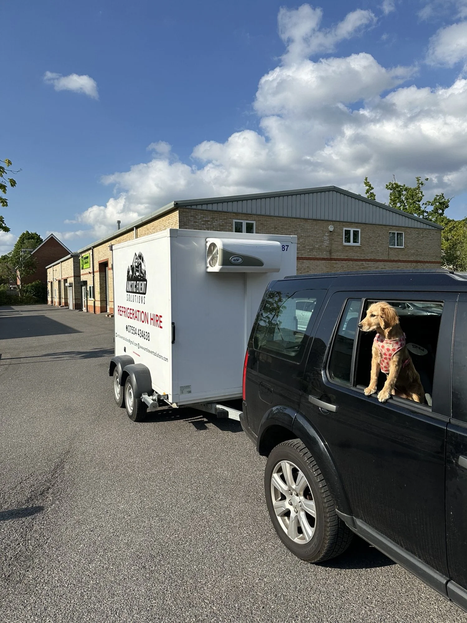 refrigerated trailer hire