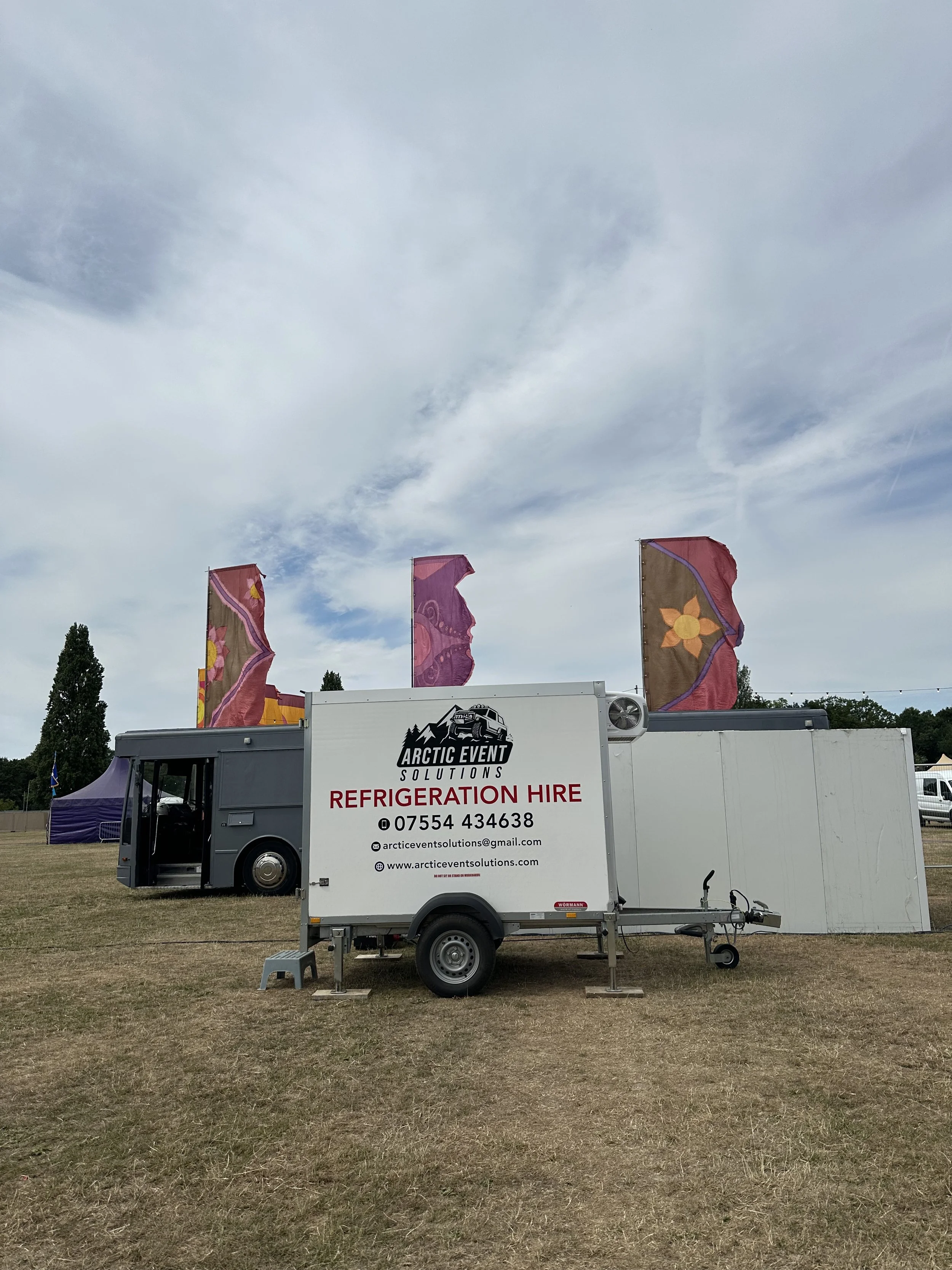 chiller trailer hire