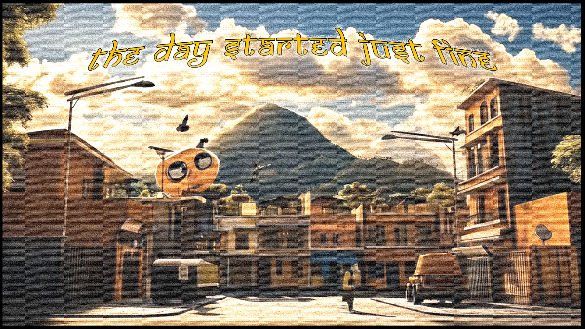 The Day Started Just Fine(GenAI Short Film)