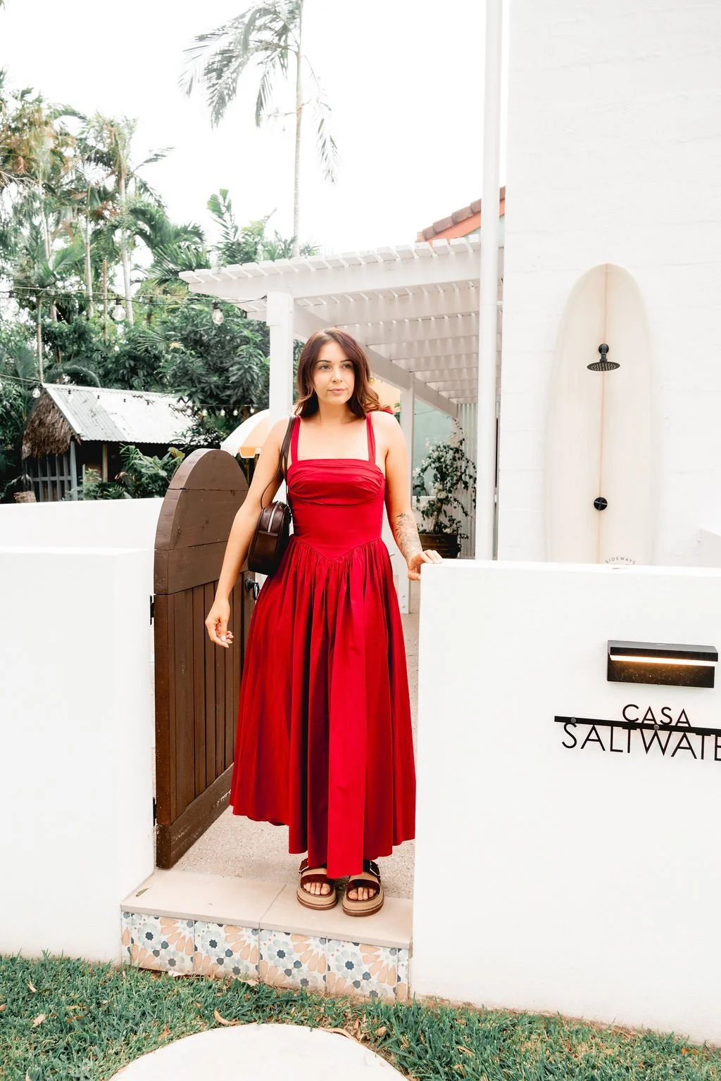 Wine Maxi Dress