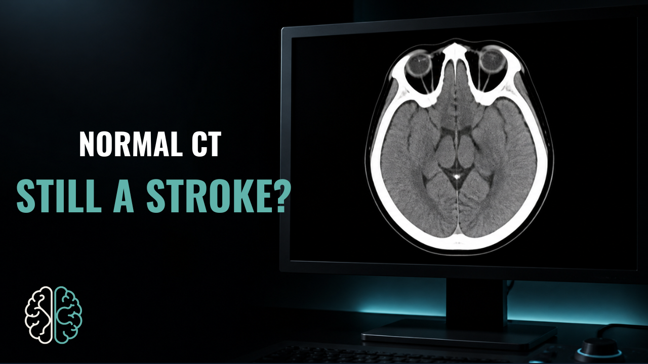 What a Normal CT Scan Really Means After Stroke Symptoms