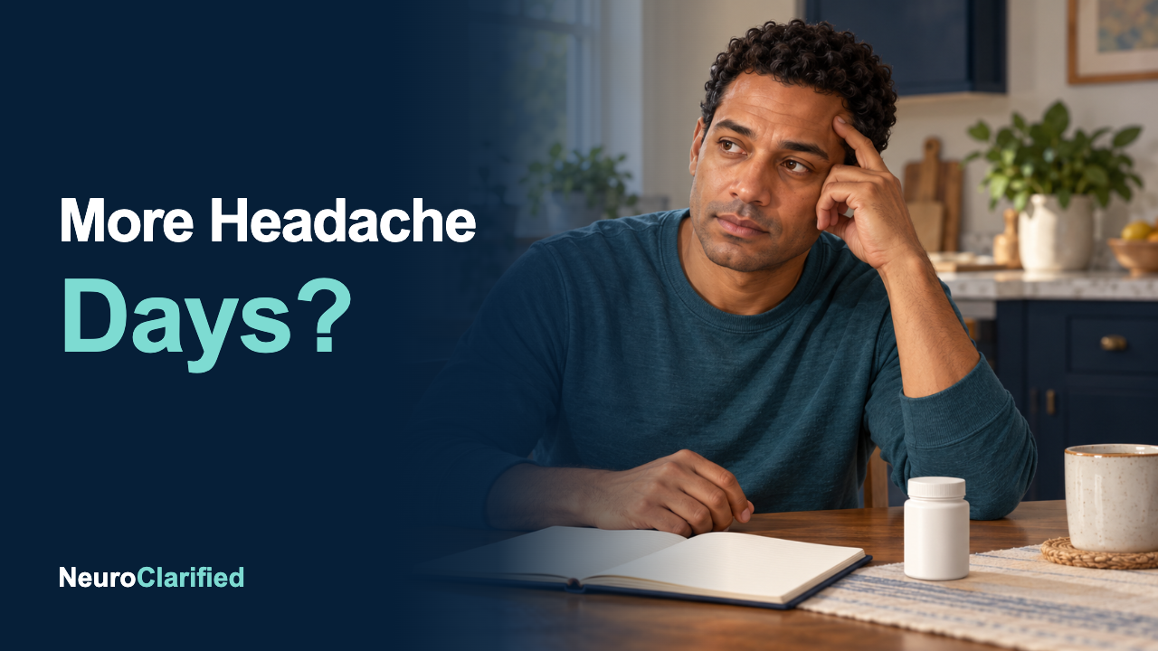Medication Overuse Headache: When Headache Days Increase