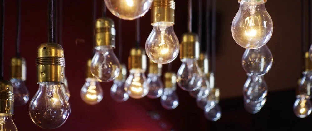 Innovation needs light bulbs . . . and lenses