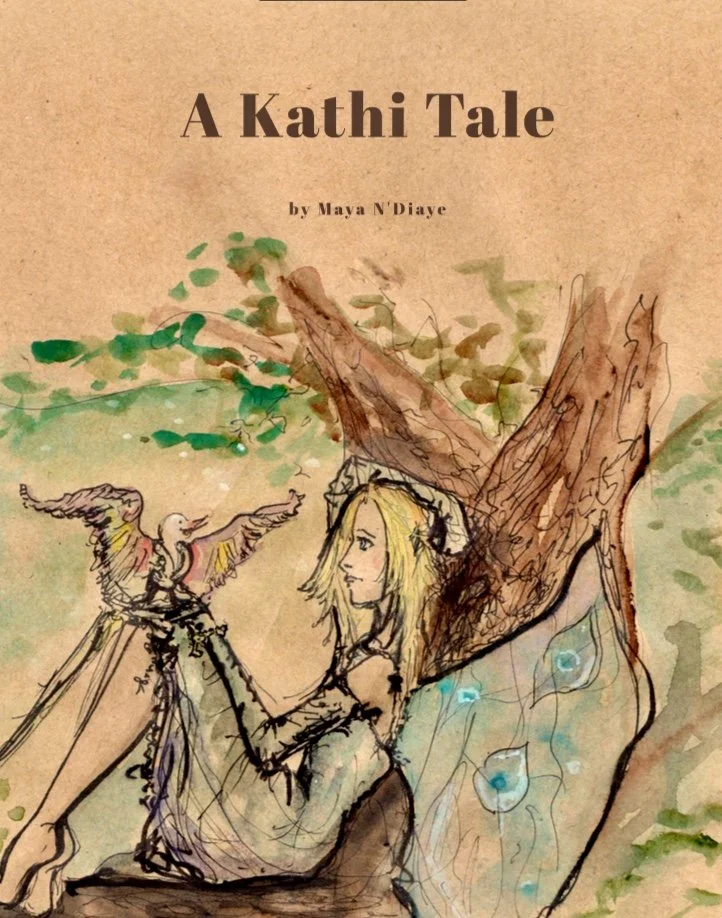 A story with 12 illustrations