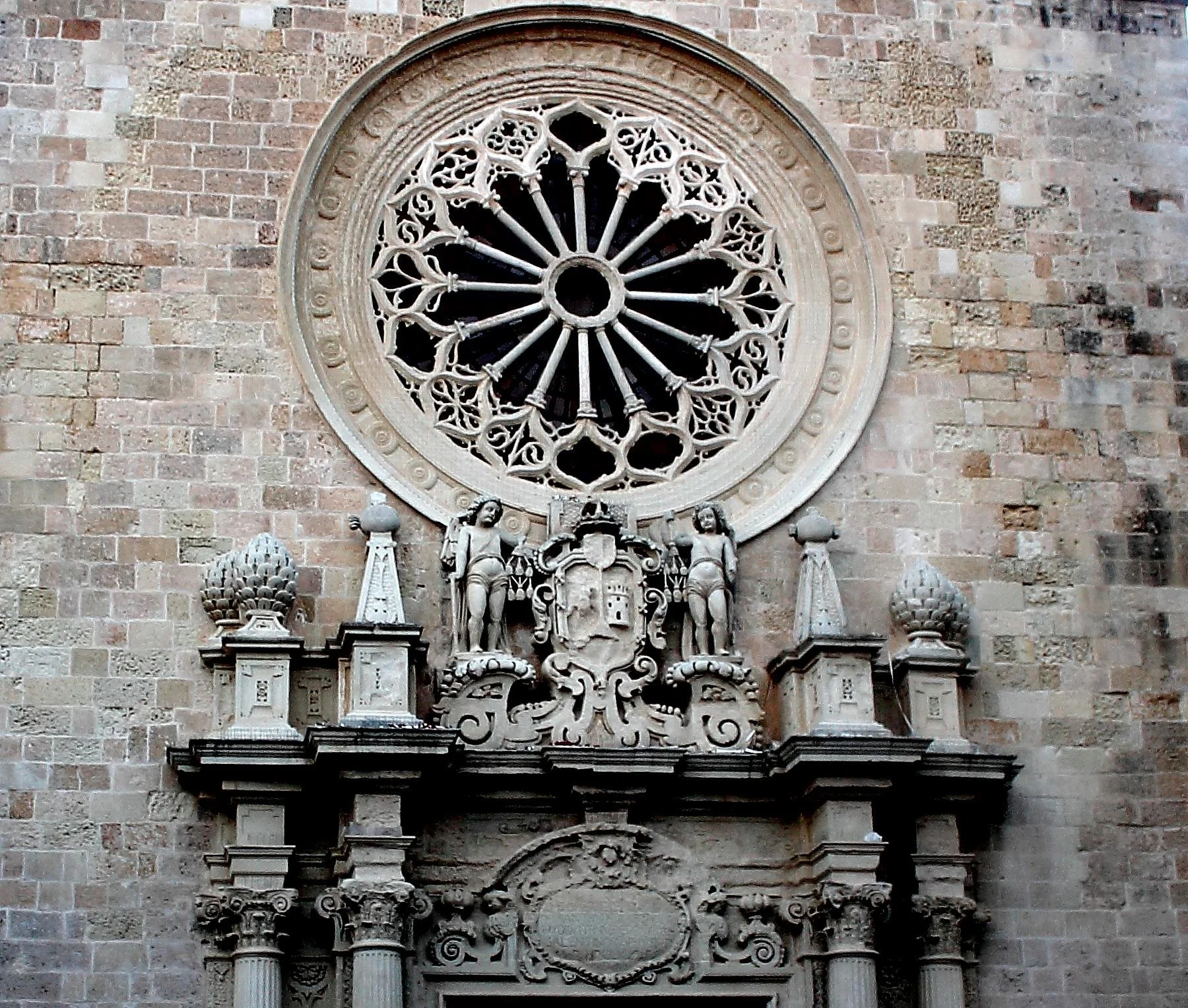 Ornate Rose Window and Carved Portal, Otranto Cathedral.jpg