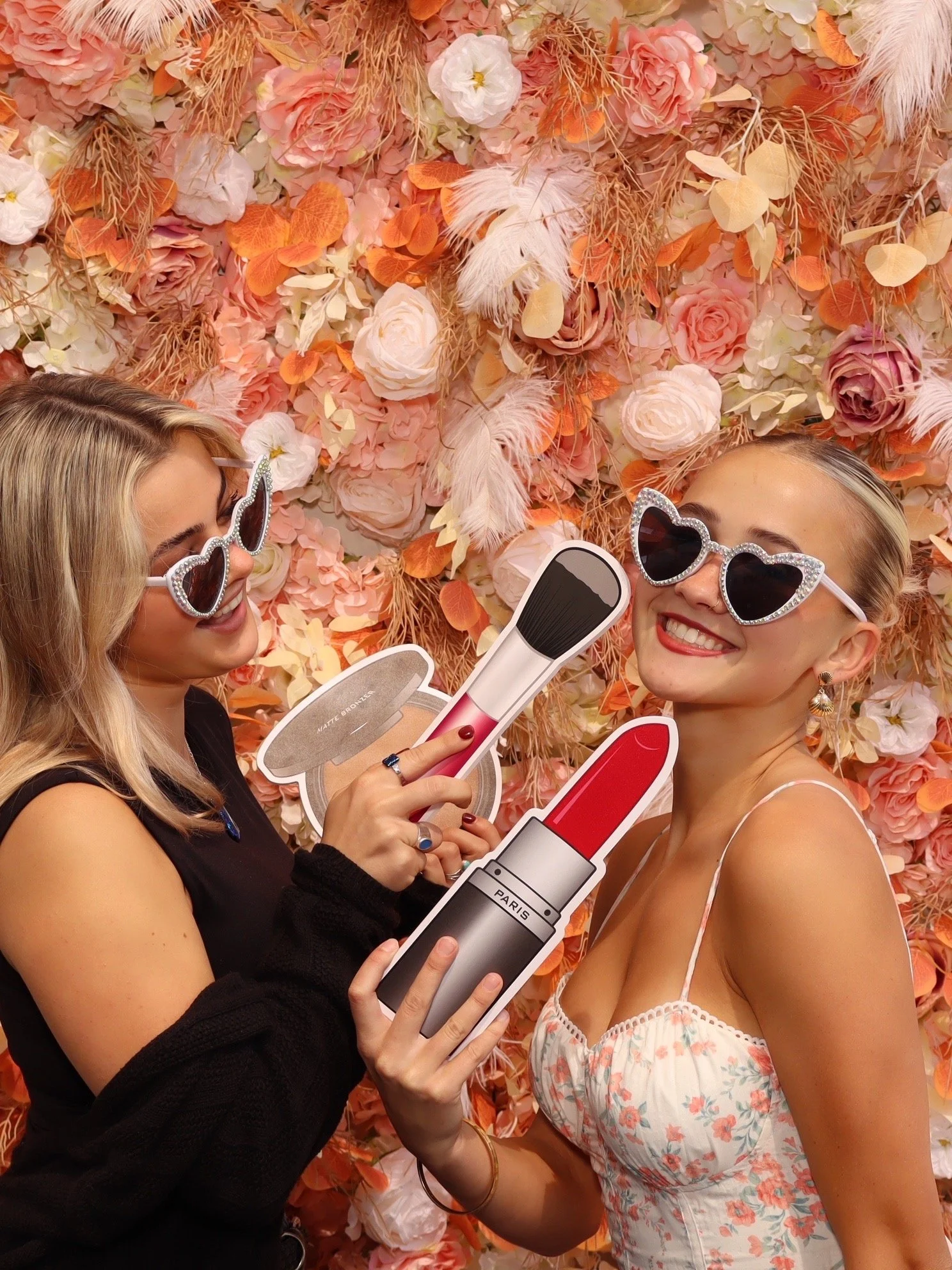 Luxelle photo booth setup at the Tri County Dental Hygienists Society membership mixer