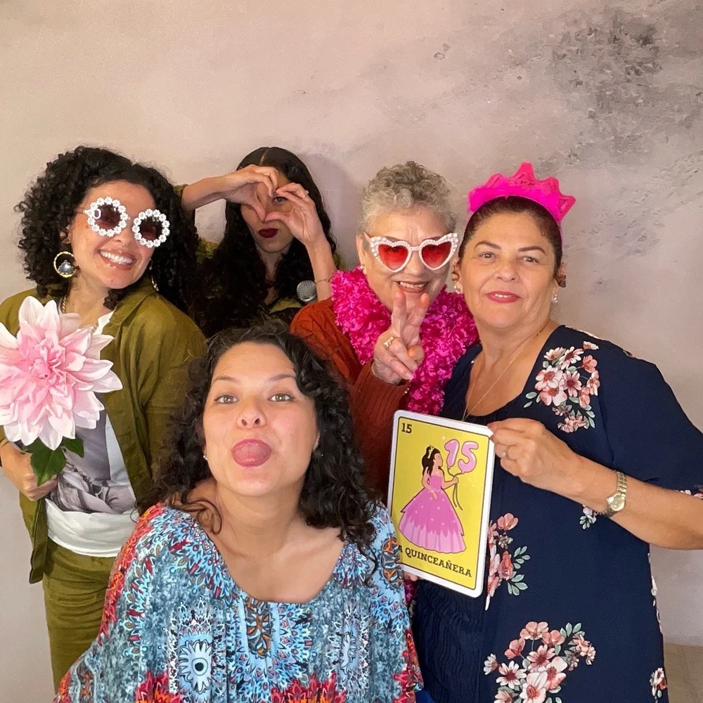 A group in a SnapBliss digital capture at a celebration