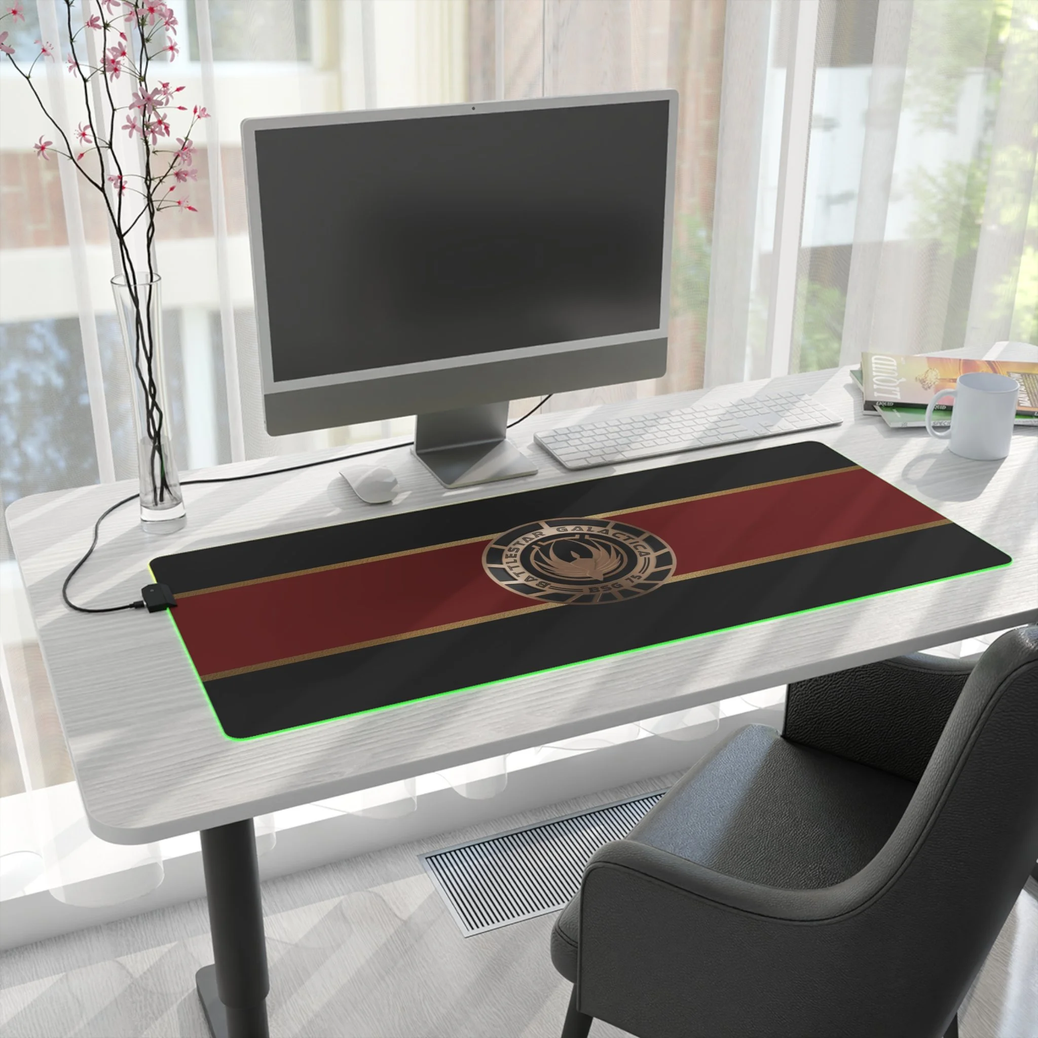 Battlestar Galactica LED Gaming Mouse Pad
