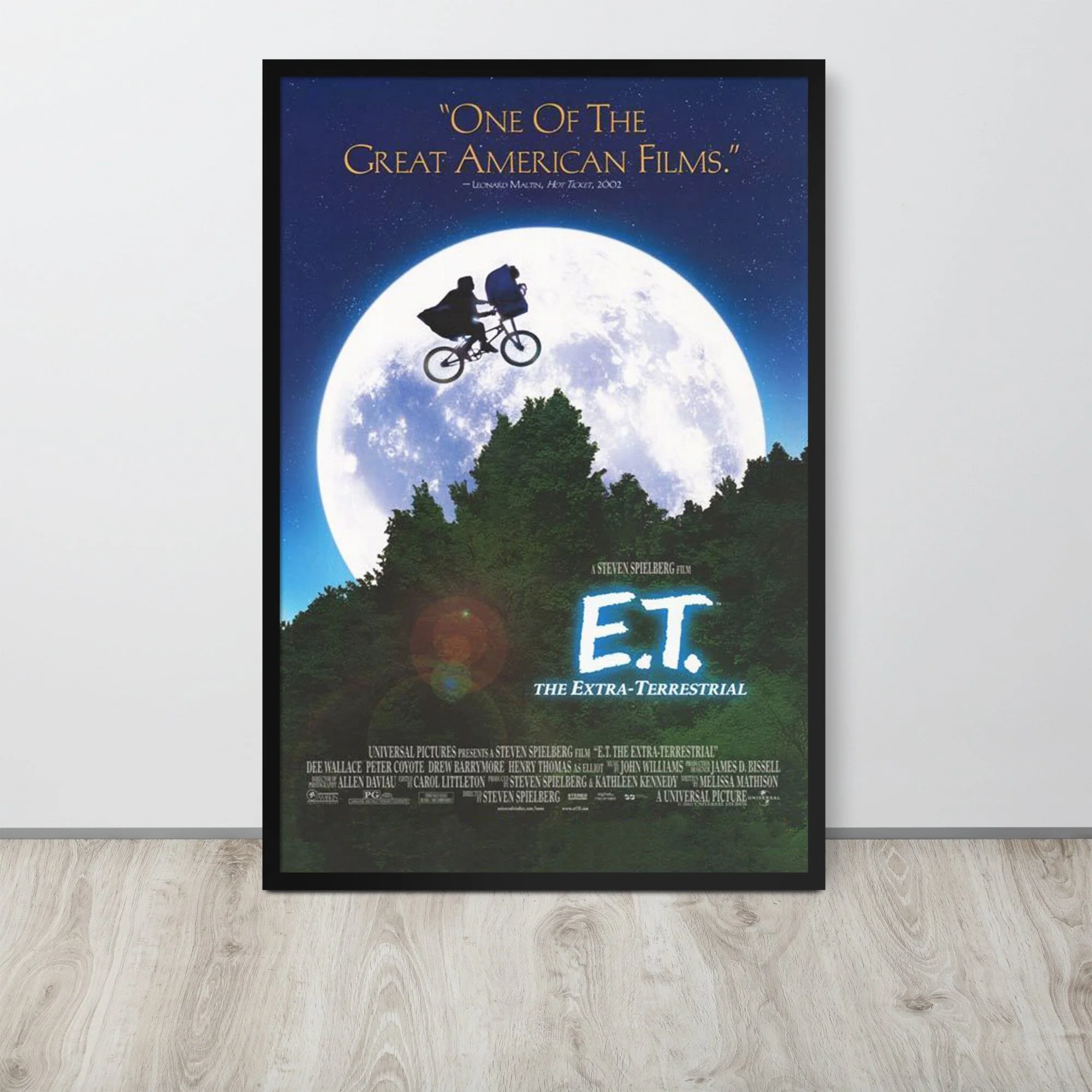 E.T. the Extra-Terrestrial (1982) Framed Movie Poster