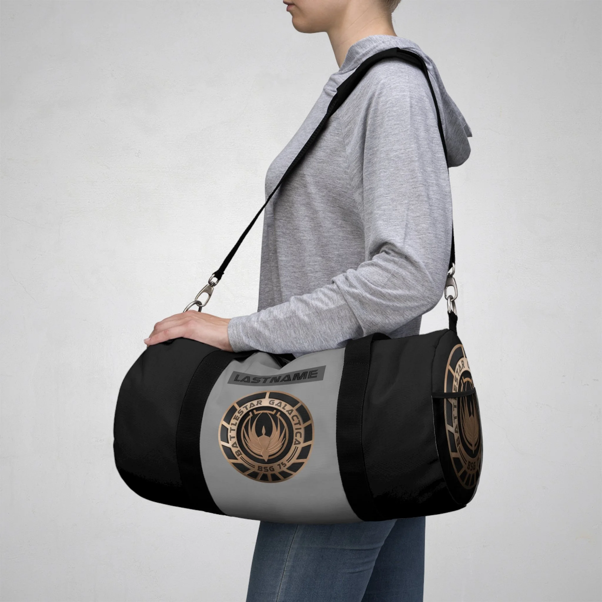 Battlestar Galactica Personalized Duffel Bag