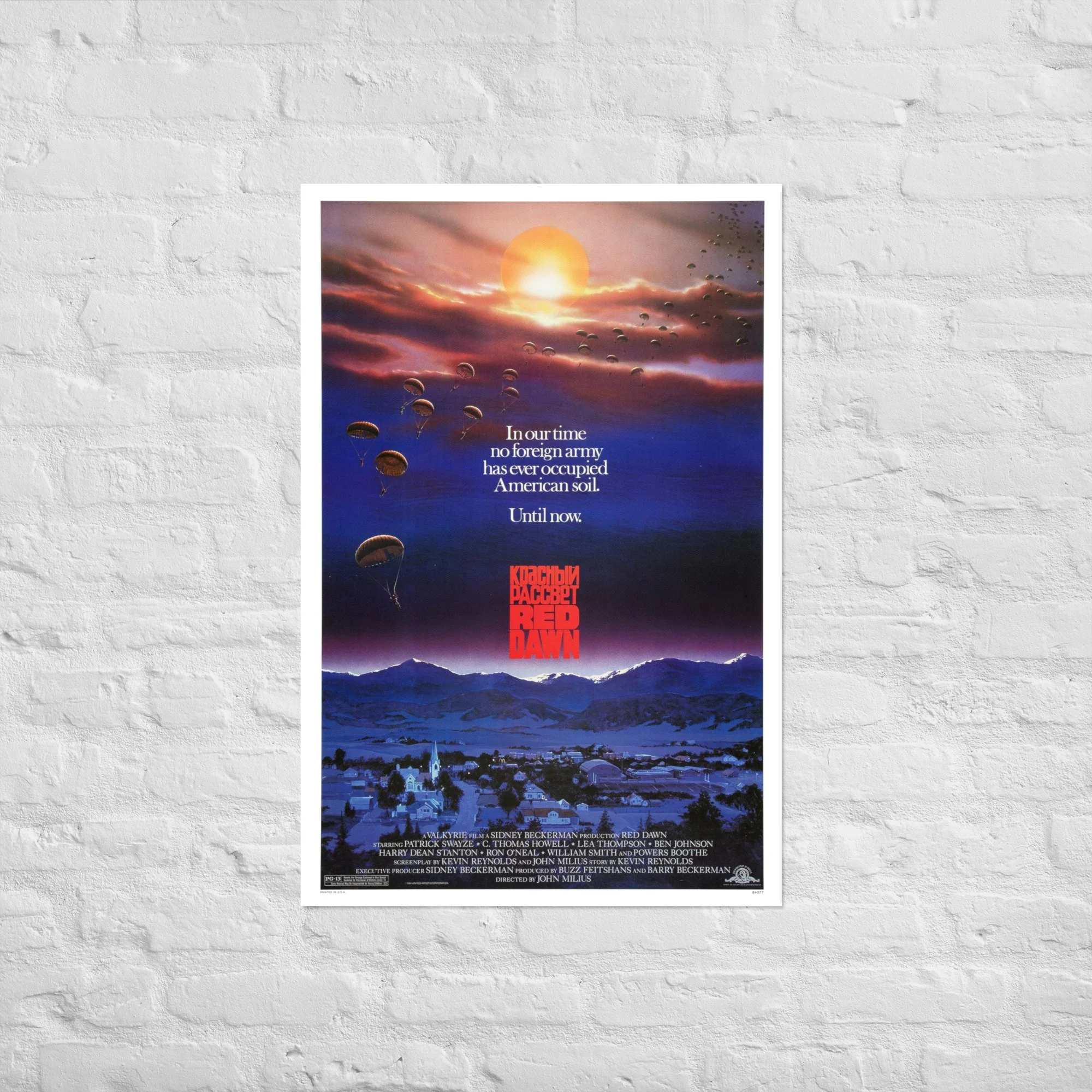 Red Dawn (1984) Movie Poster