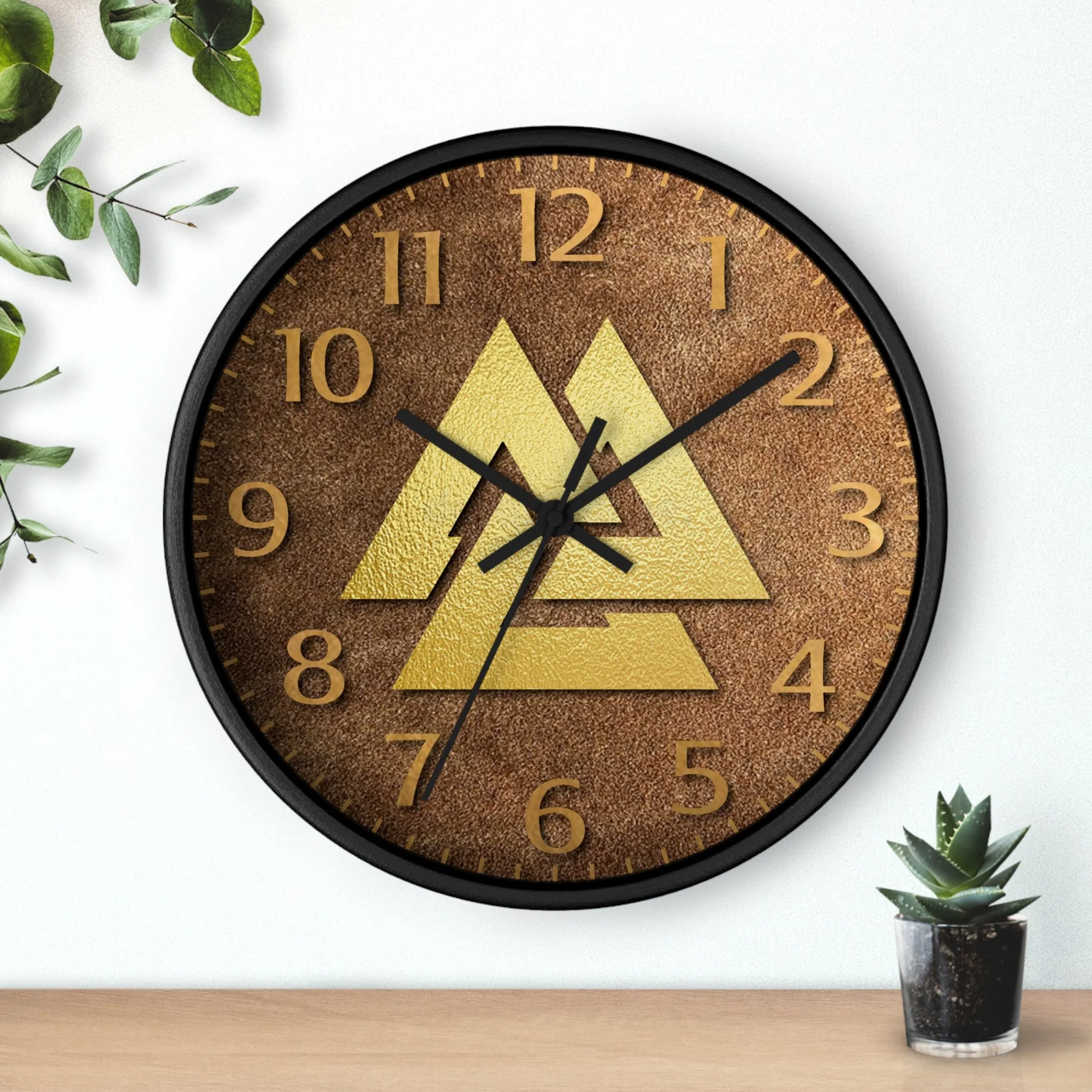 Viking Warrior Wall clock