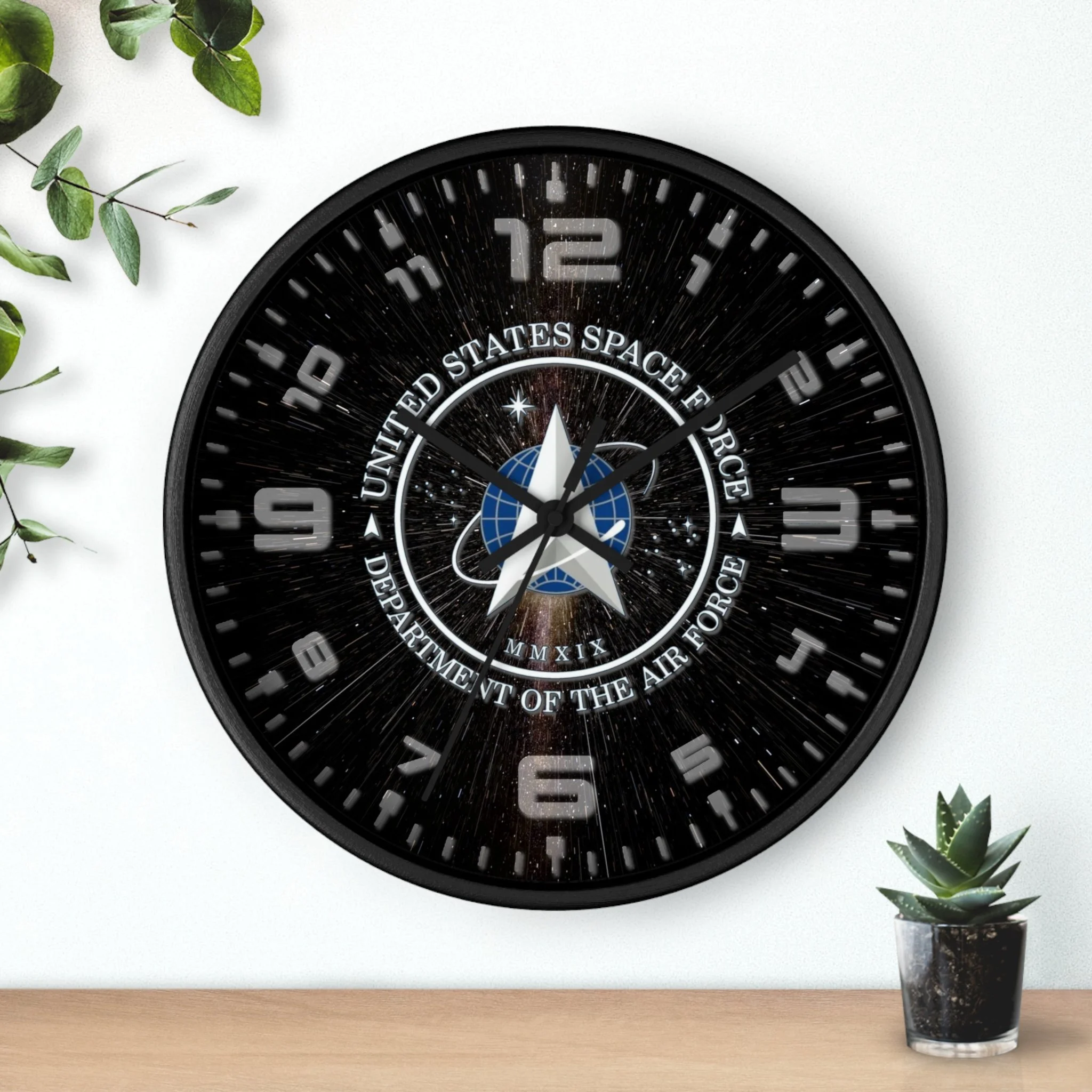 US Space Force Wall clock