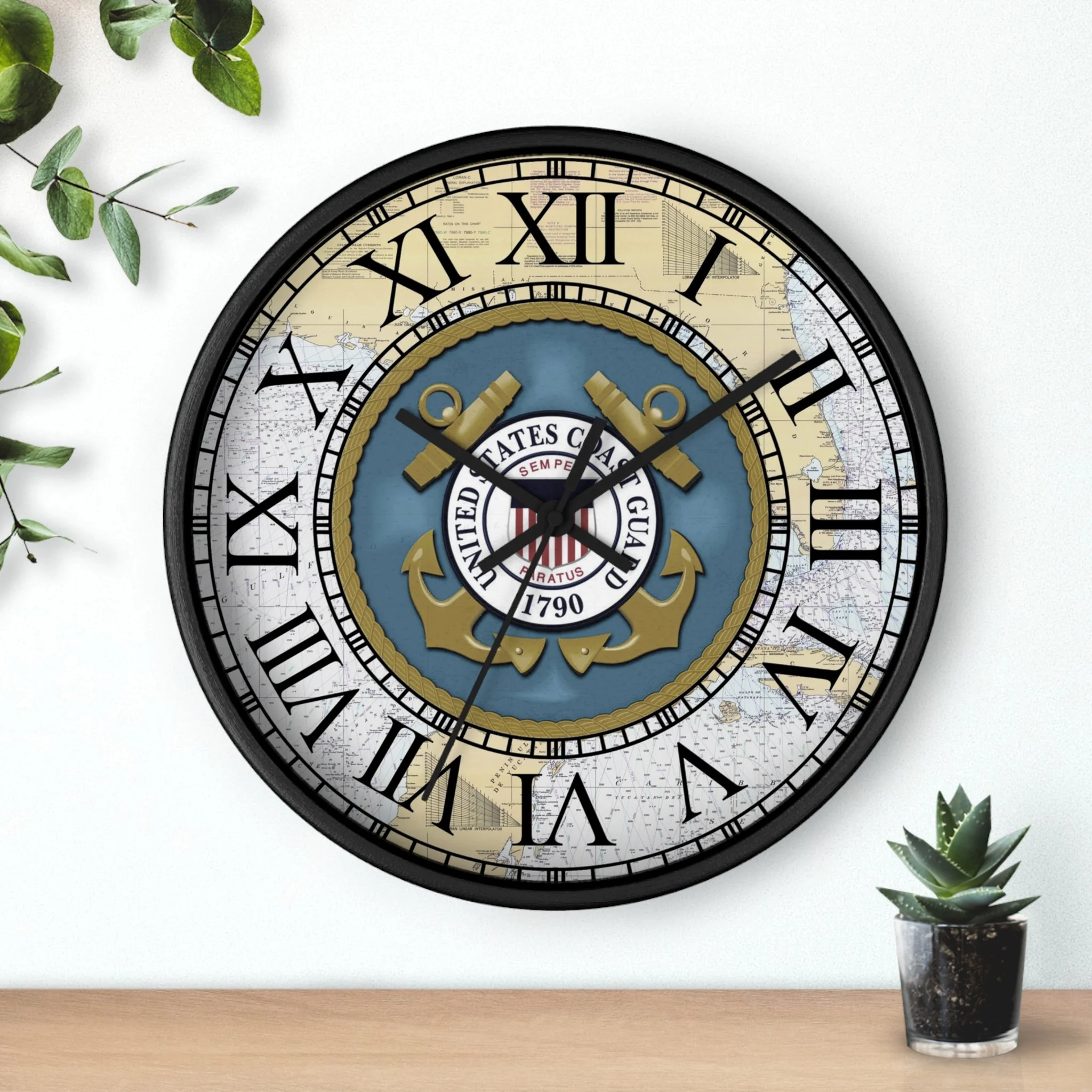 US Coast Guard Wall clock