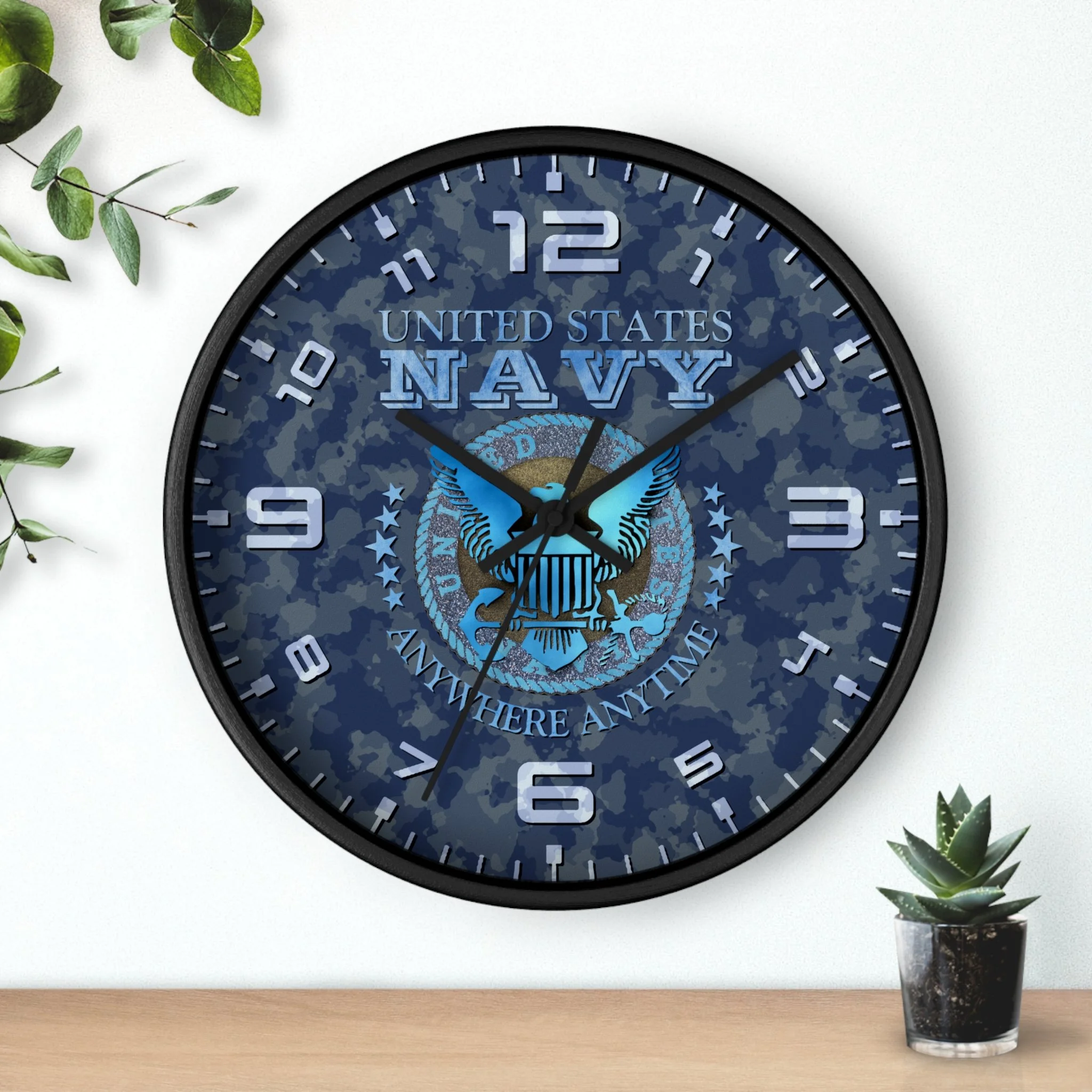 US Navy Wall clock