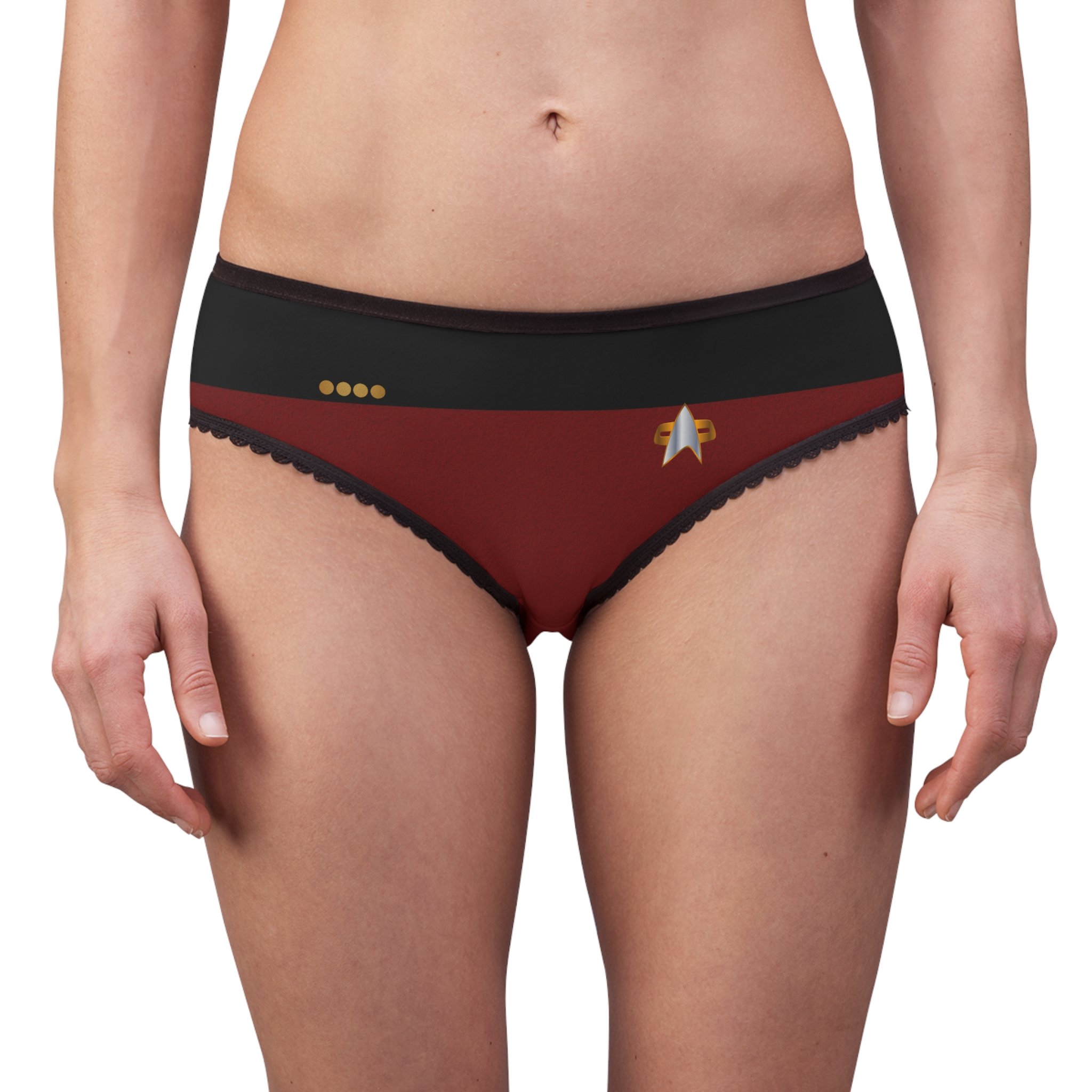 Starfleet Uniform Women's Briefs (RED)