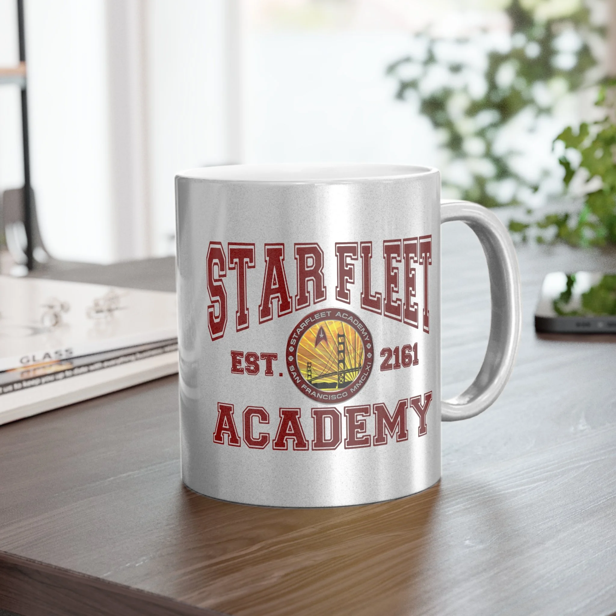 Starfleet Academy Silver Coffee Mug
