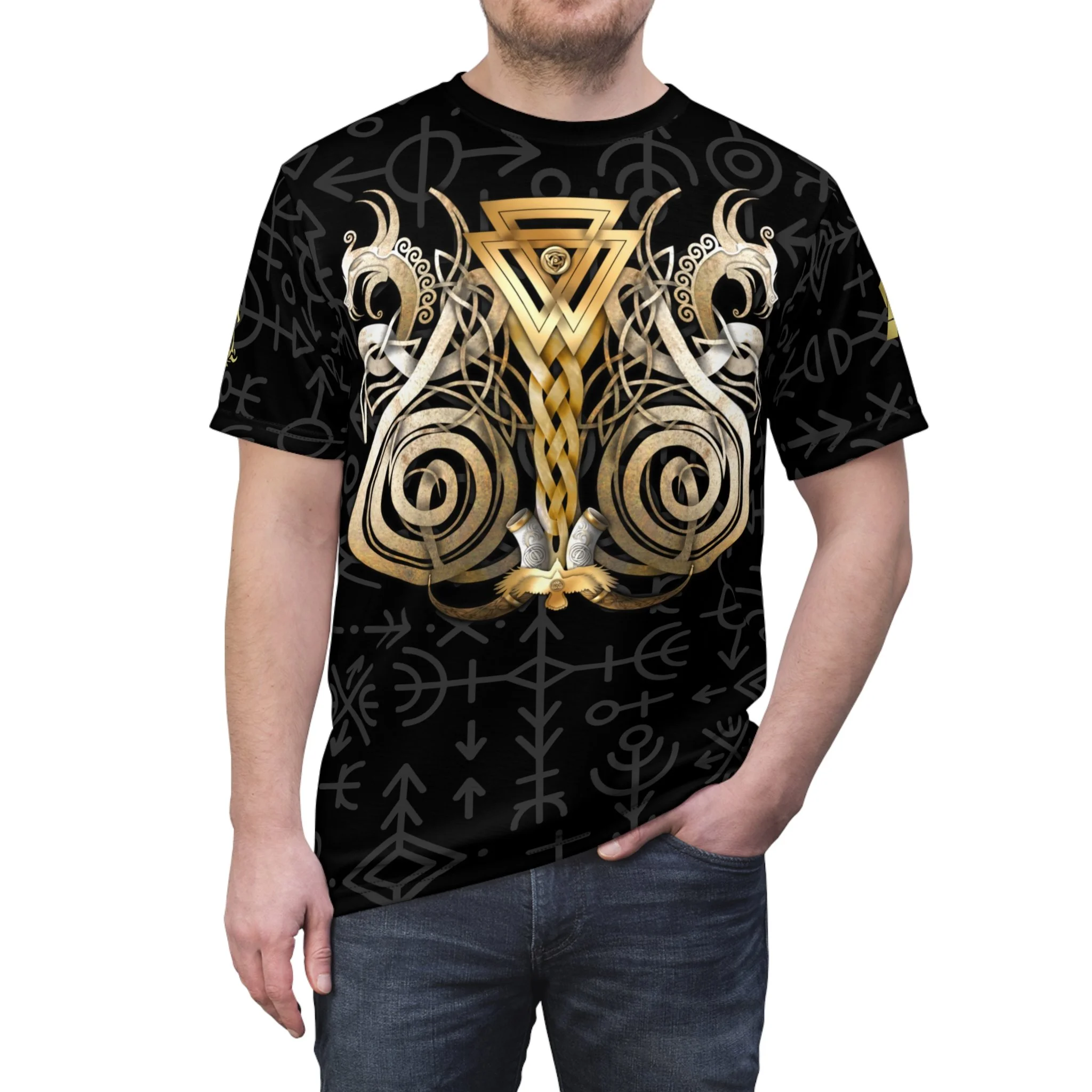 Viking Warrior Premium Unisex T-Shirt